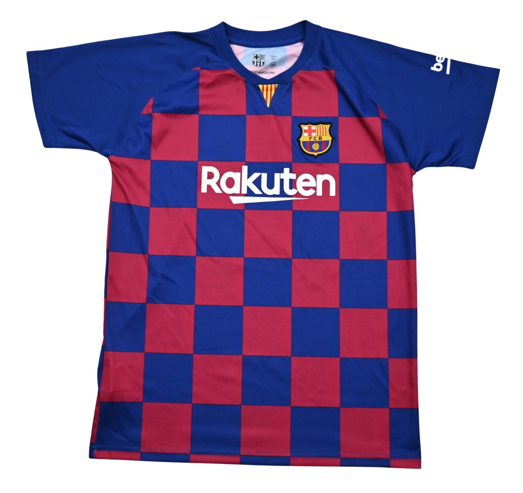 2019-2020 Barcelona Home Nike Football T-Shirt (Kids) (Lionel