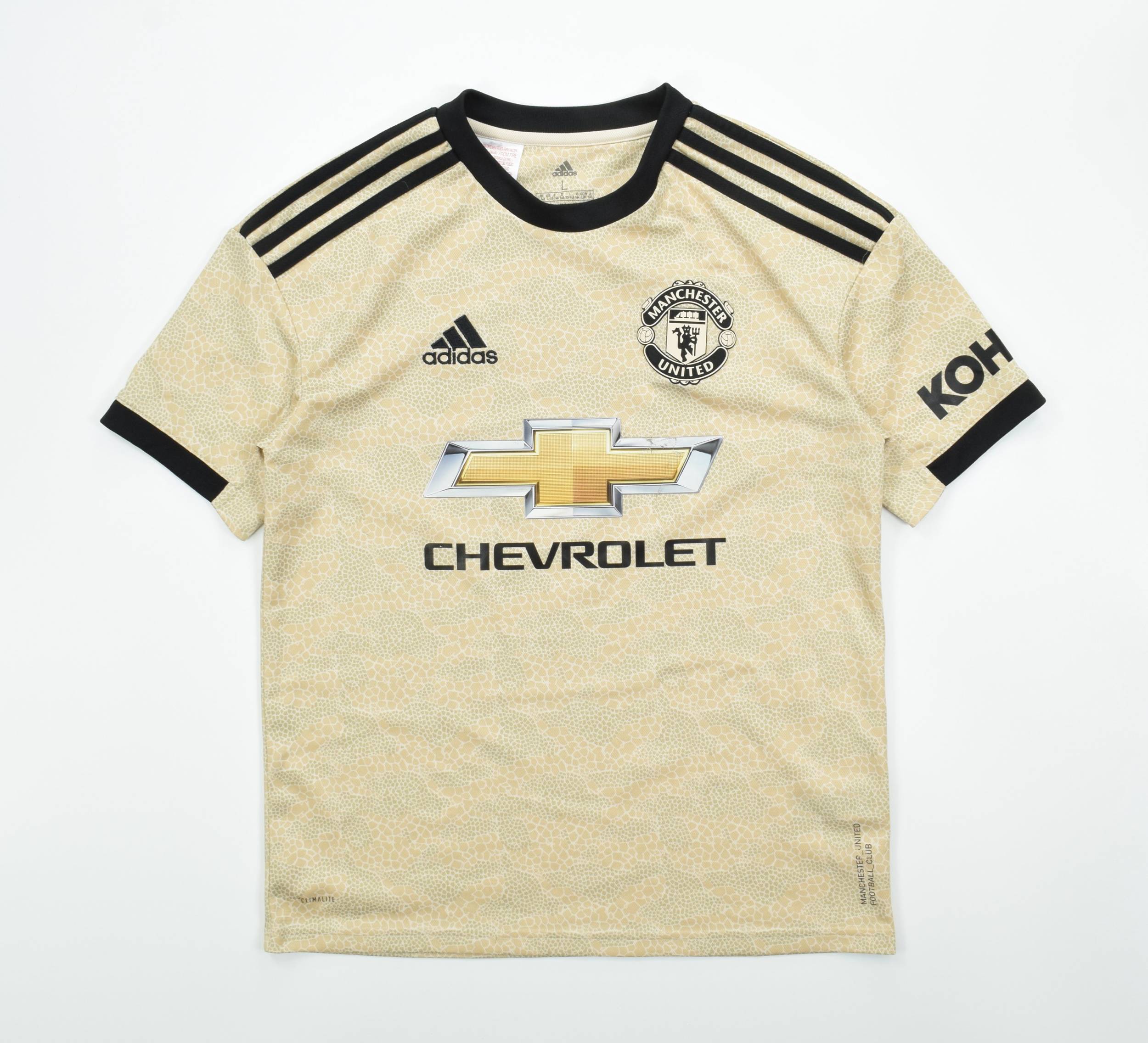 2019-20 MANCHESTER UNITED SHIRT L. BOYS Football / Soccer \ Premier ...