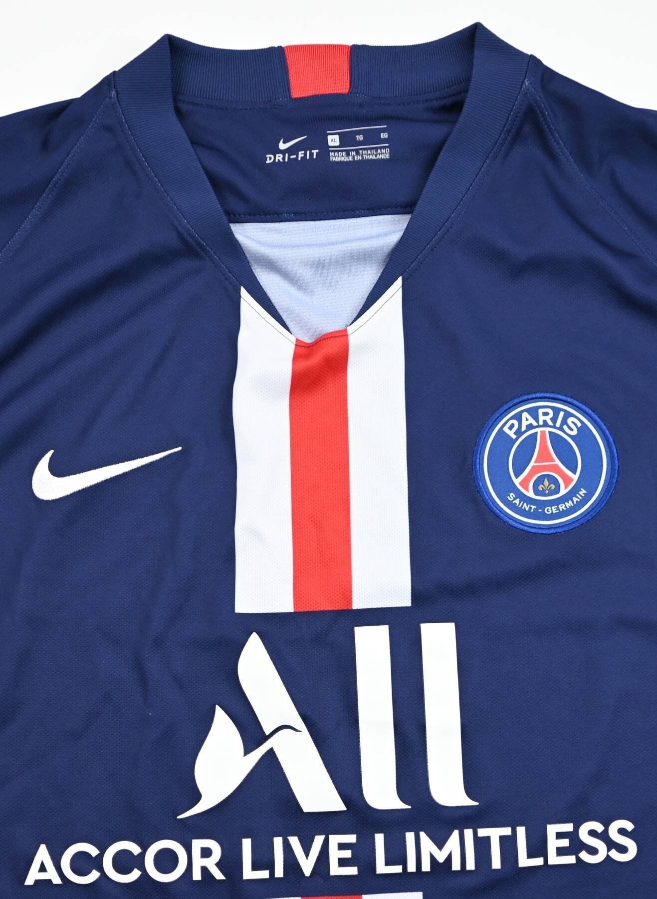 2019-20 PARIS SAINT-GERMAIN SHIRT XL Football / Soccer \ European Clubs ...