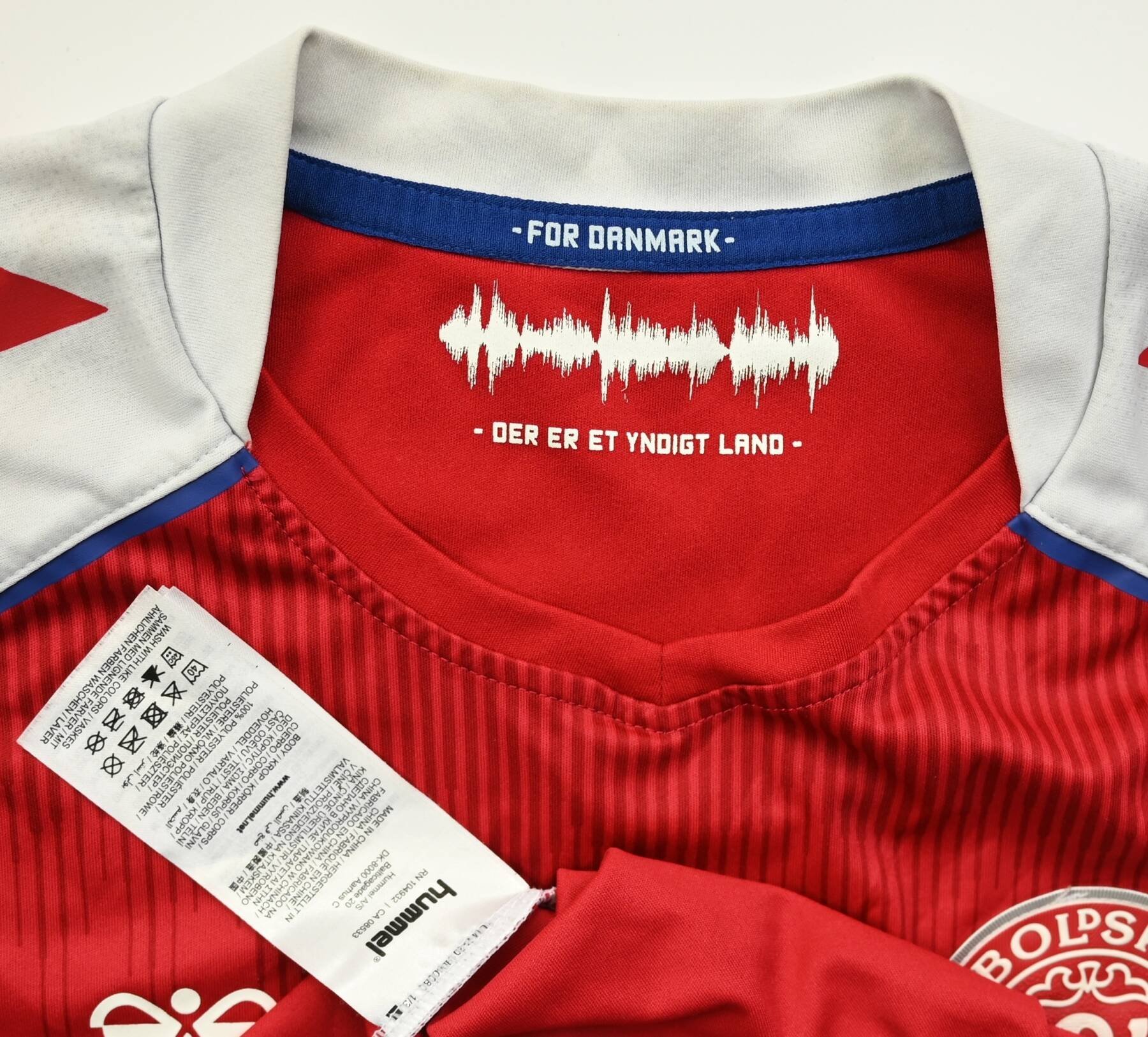 2020-21 DENMARK SHIRT M Football / Soccer \ International Teams ...