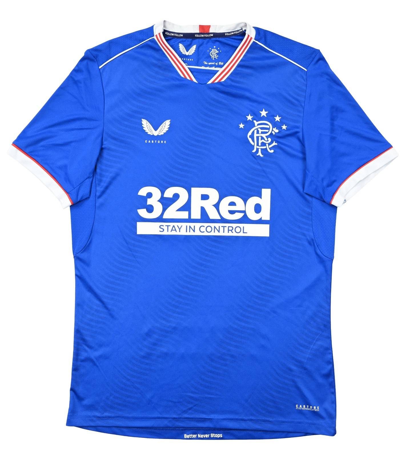 2020-21 Rangers F.C Shirt S S