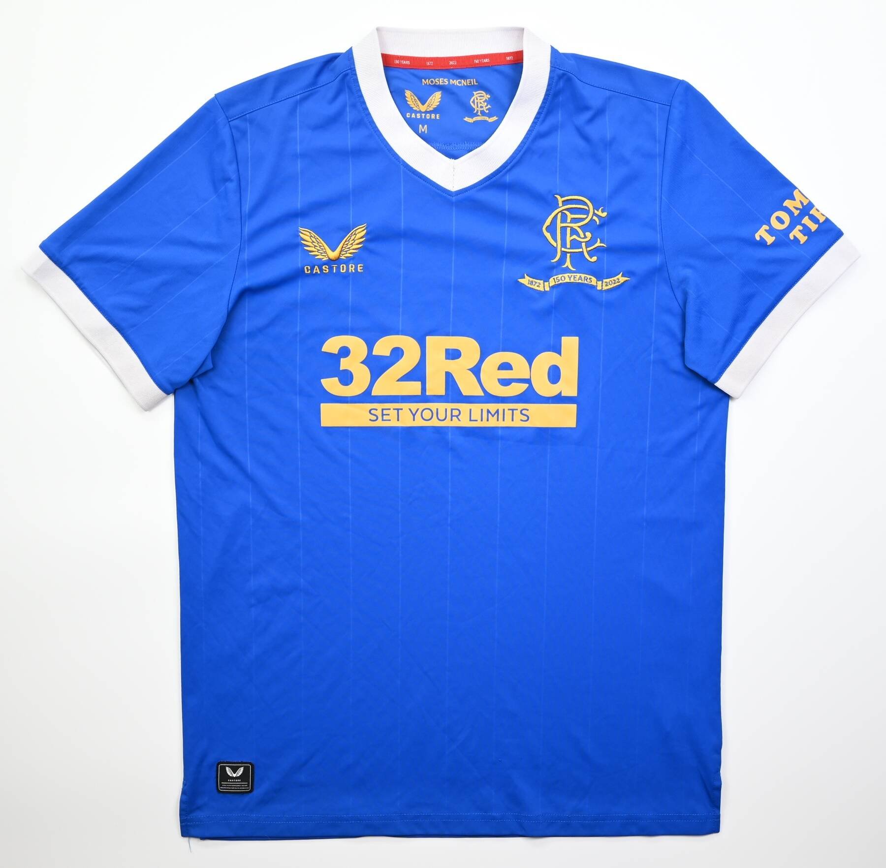 2021-22 GLASGOW RANGERS SHIRT M Football / Soccer \ Other UK Clubs ...