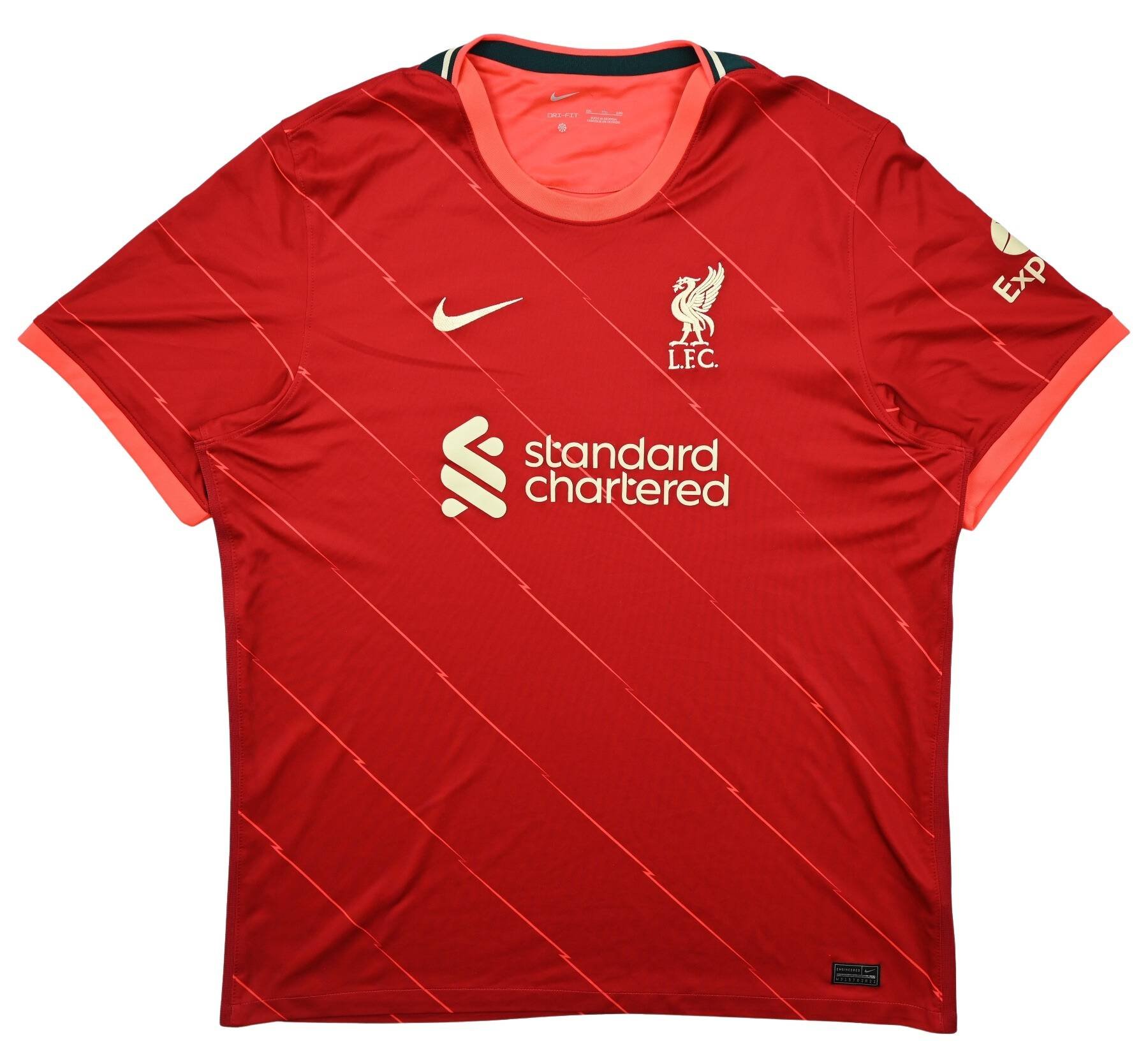 2021-22 LIVERPOOL SHIRT XXL Football / Soccer \ Premier League ...