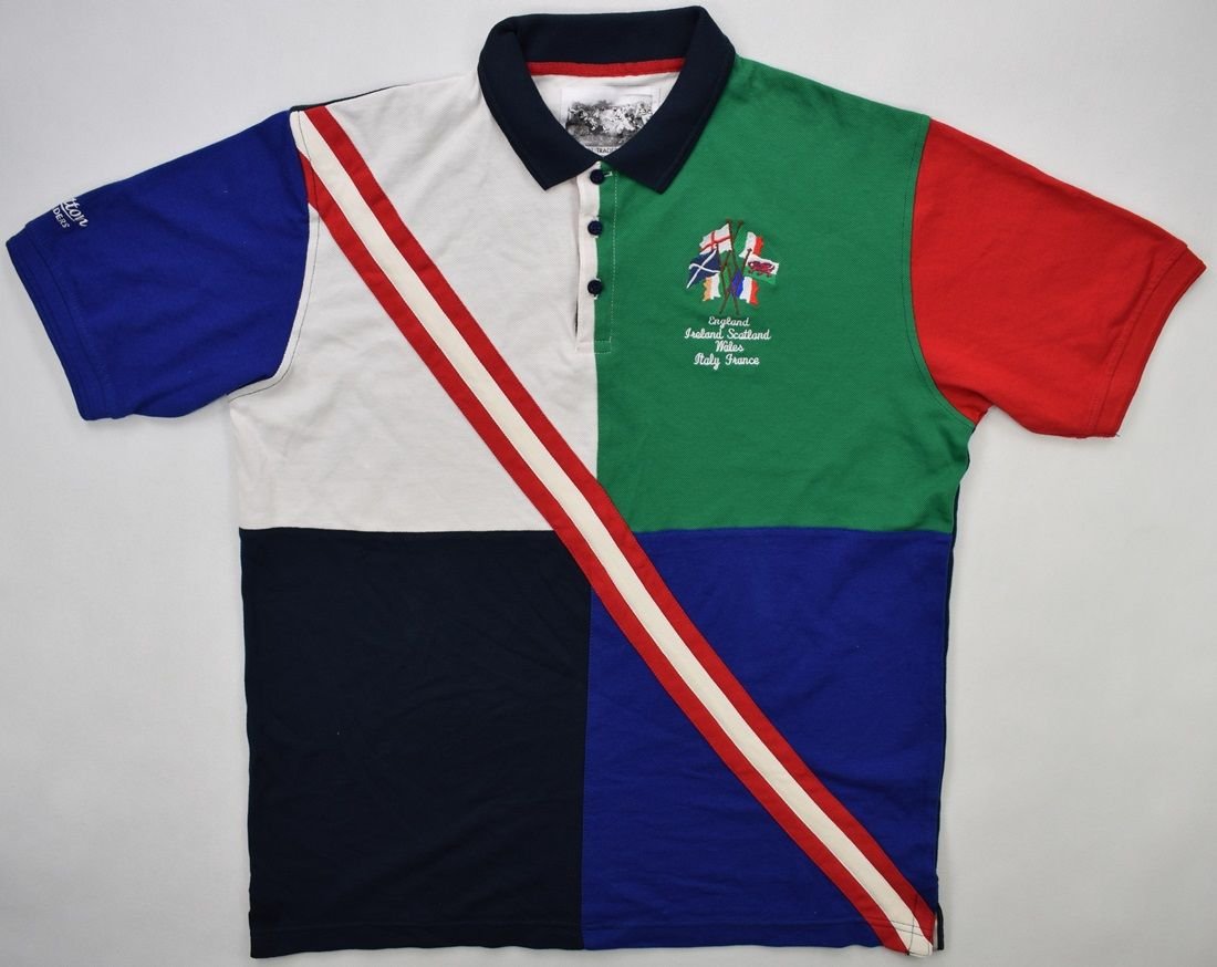 6 NATIONS RUGBY COTTON TRADERS SHIRT L Rugby \ Rugby Union \ Other ...