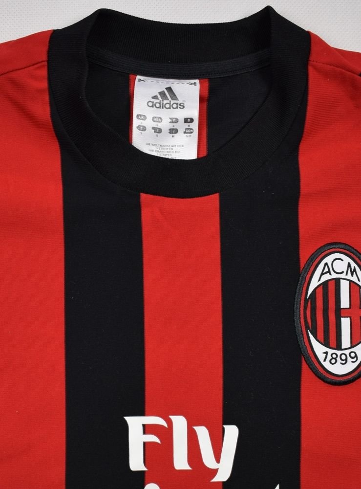 Adidas Vintage AC MILAN Italy Soccer Shirt Football Jersey YOUTH Sz XS UK  sz7-8Y