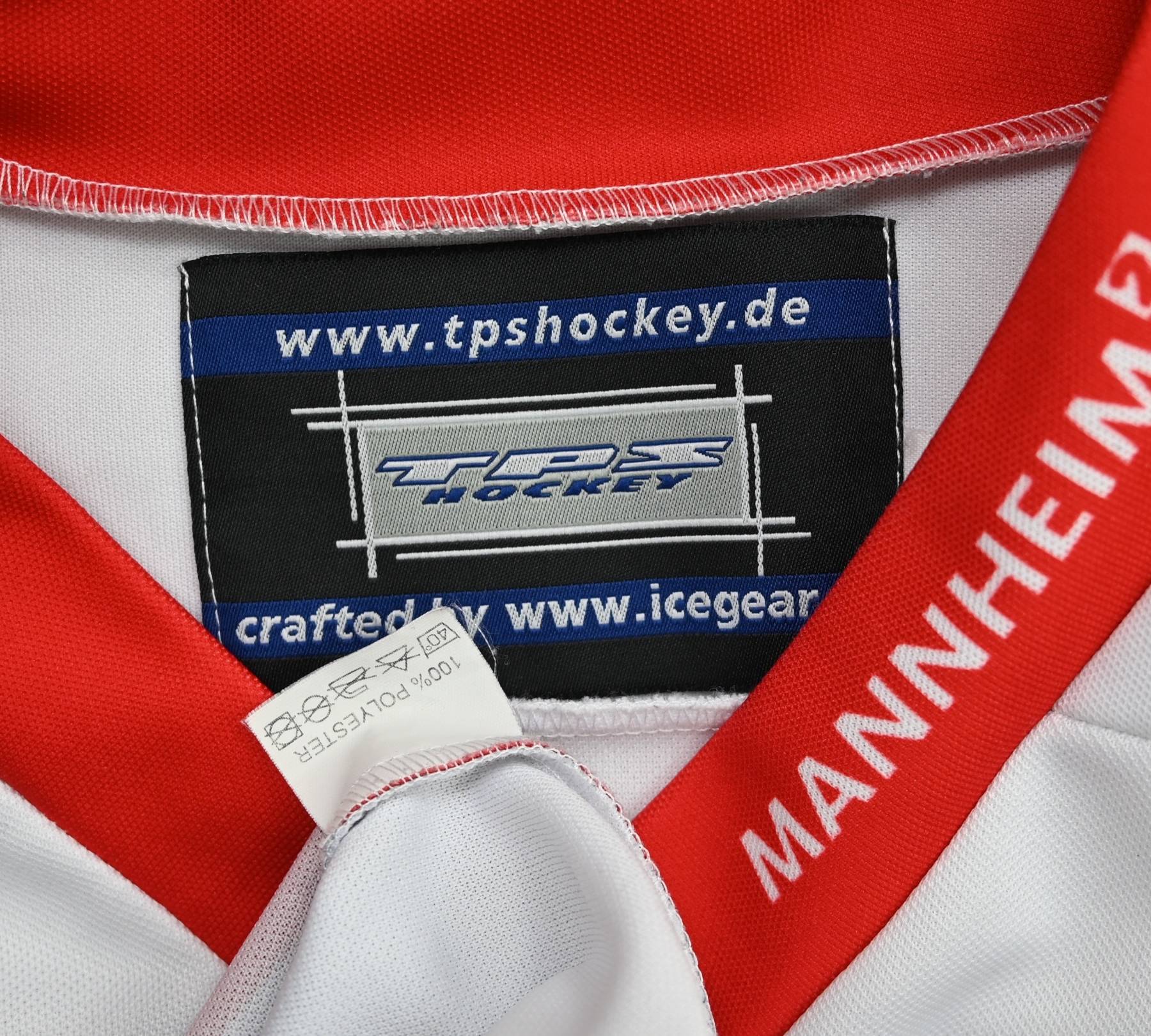 Shirt Hockey Die Adler Mannheim Size XL Jersey Trikot of The 10#