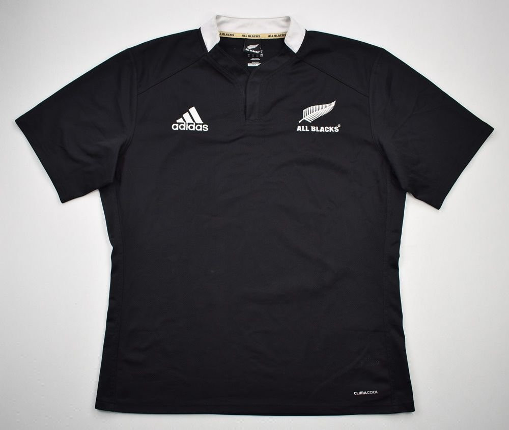 ALL BLACK NEW ZEALAND RUGBY ADIDAS SHIRT XL Rugby \ Rugby Union \ New