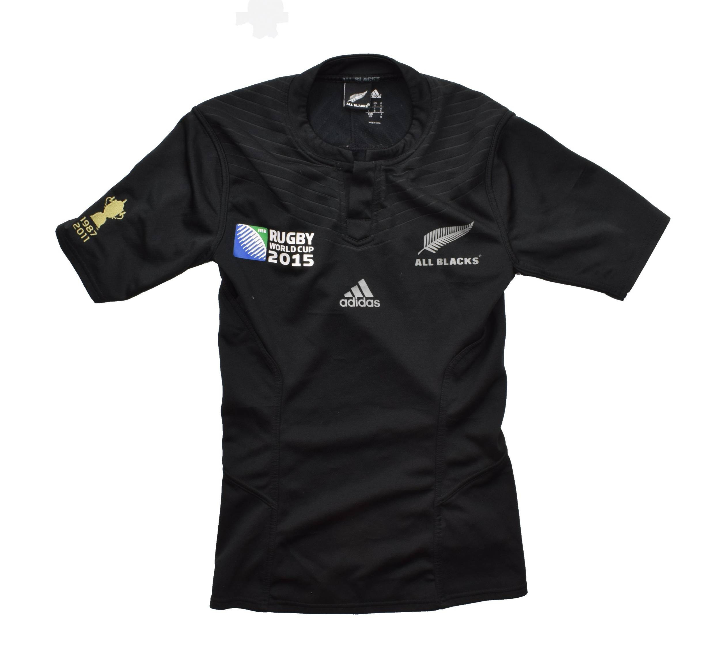 ALL BLACKS NEW ZEALAND RUGBY ADIDAS SHIRT S Rugby \ Rugby Union \ New