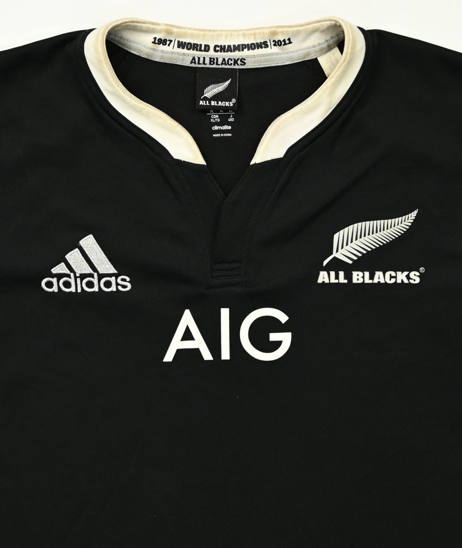 ALL BLACKS NEW ZEALAND RUGBY SHIRT XL Rugby \ Rugby Union \ New Zealand ...