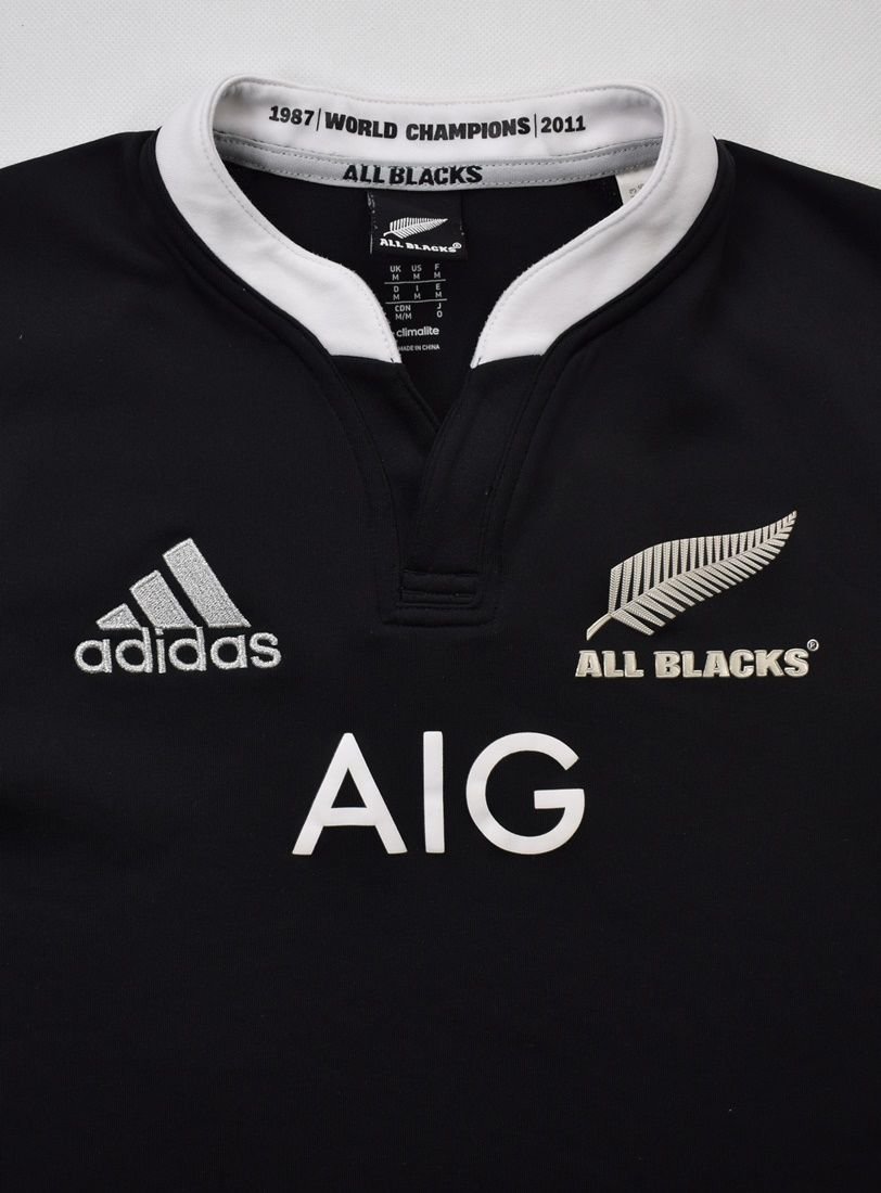 naaimachine zuiverheid Biscuit ALL BLACKS NEW ZELAND RUGBY ADIDAS SHIRT SIZE M Rugby \ Rugby League \ New  Zealand | Classic-Shirts.com