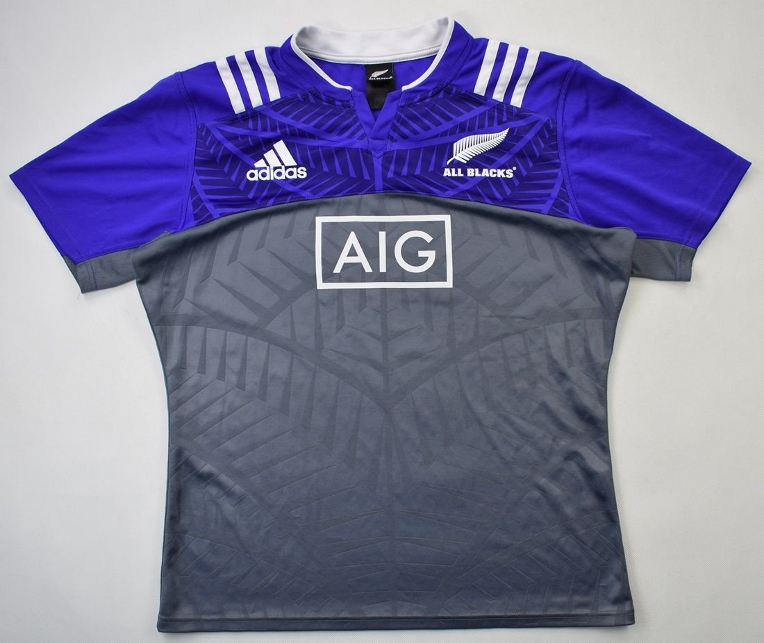 All Blacks New Zeland Rugby Adidas Shirt Xl Rugby Rugby Union New