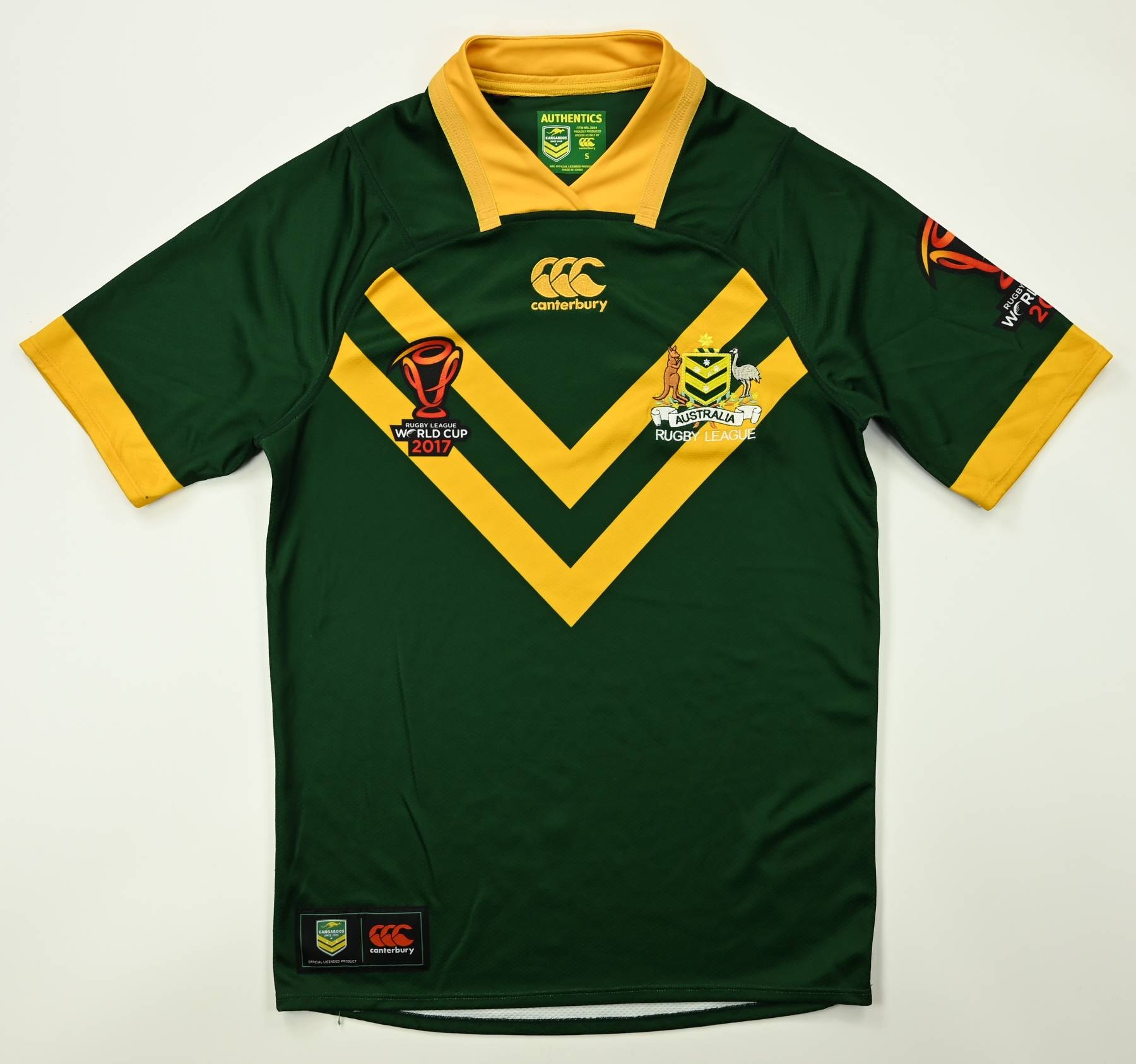 AUSTRALIA RUGBY SHIRT S Rugby/ Rugby League/ Australia Classic-Shirts
