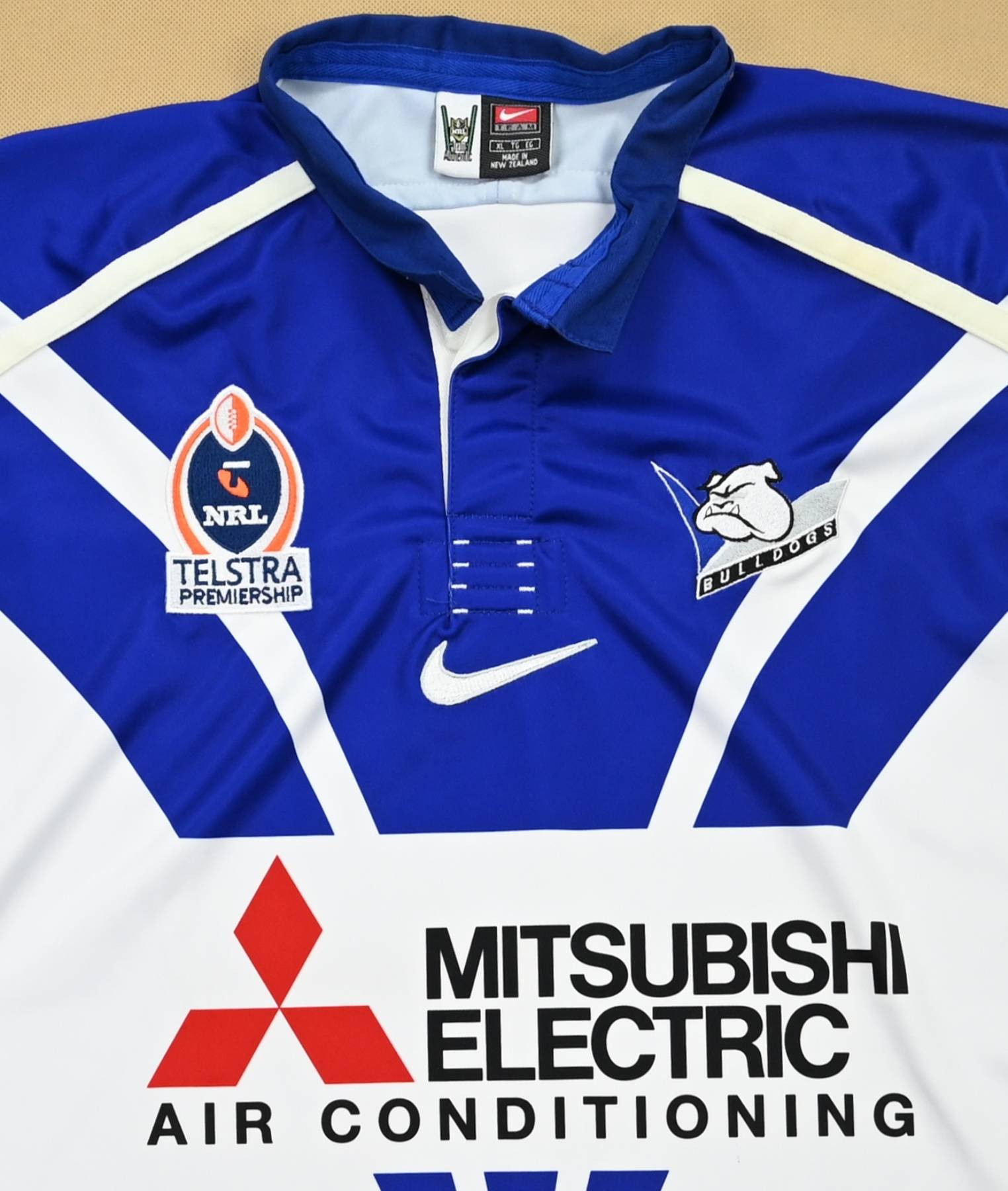 BANKSTOWN BULLDOGS NRL RUGBY SHIRT XL Rugby \ Rugby League \ Bankstown