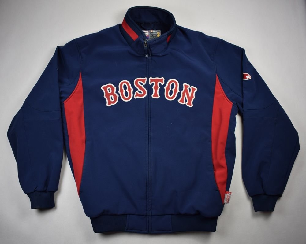 majestic red sox jacket