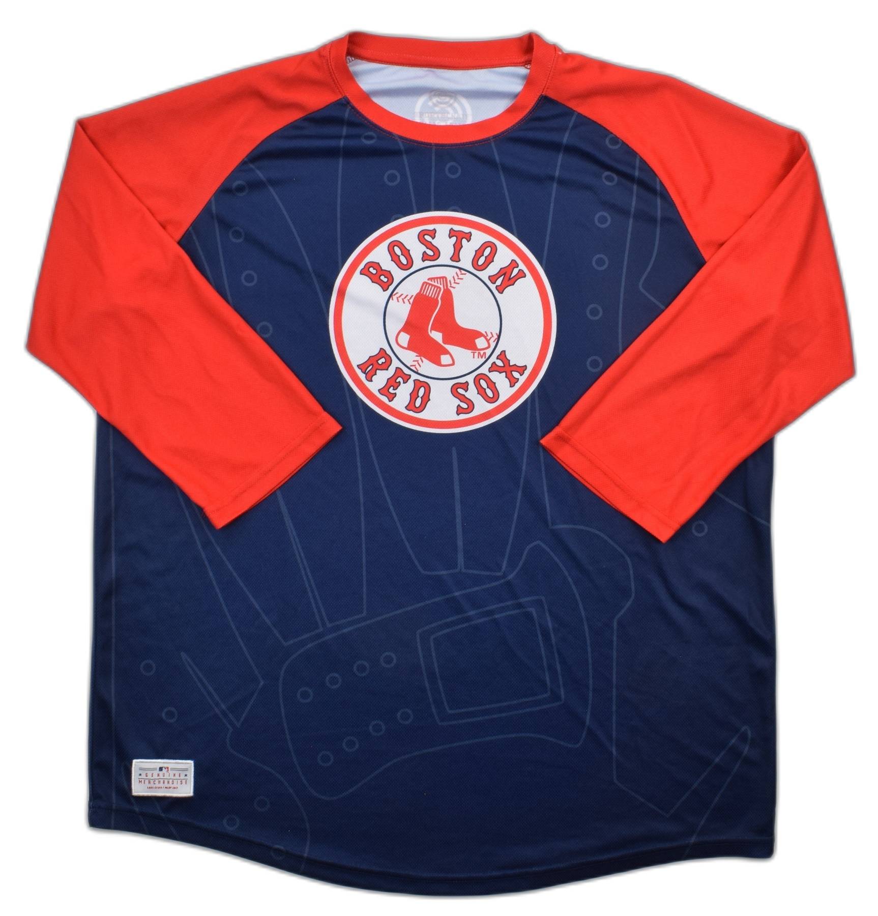 Boston Red Sox Genuine Merchandise Jersey Blue Red Size XL