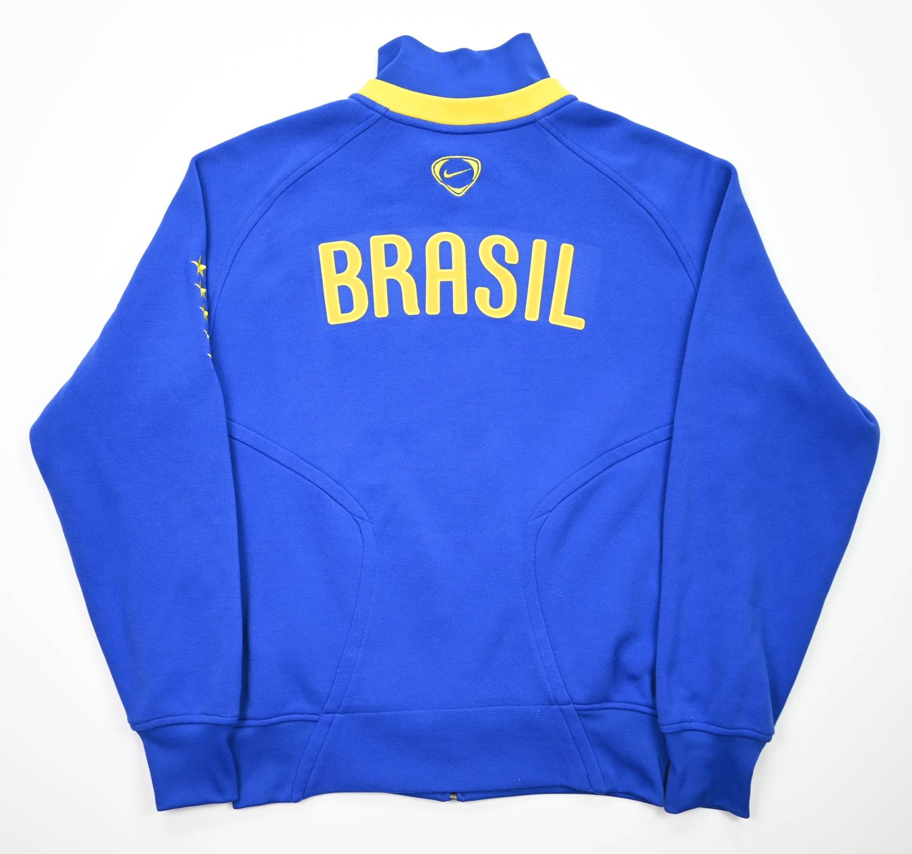 NIKE BRAZIL 2008 ANTHEM JACKET BLUE