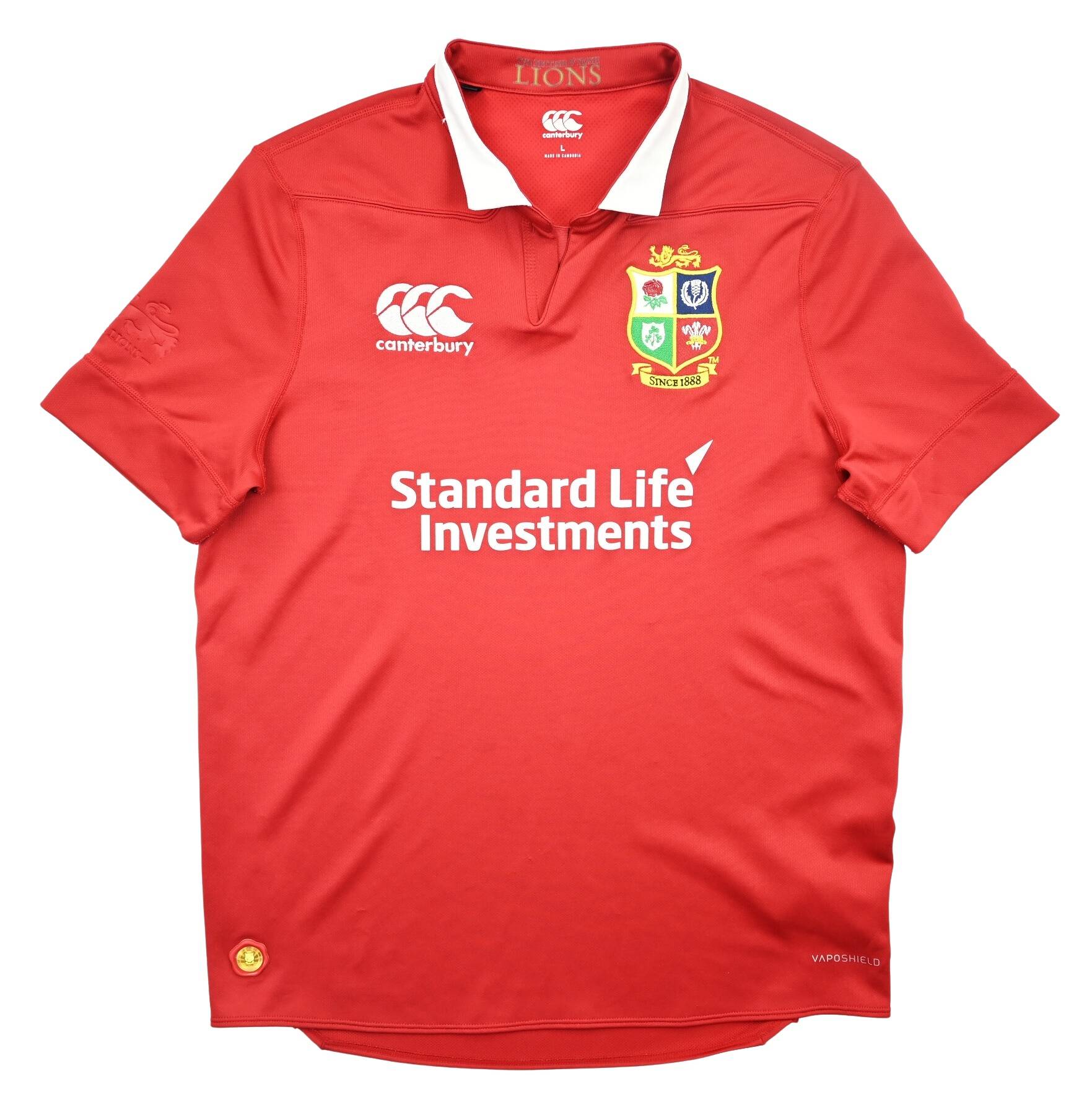 BRITISH AND IRISH LIONS RUGBY SHIRT L Rugby \ Rugby Union \ Tournaments ...