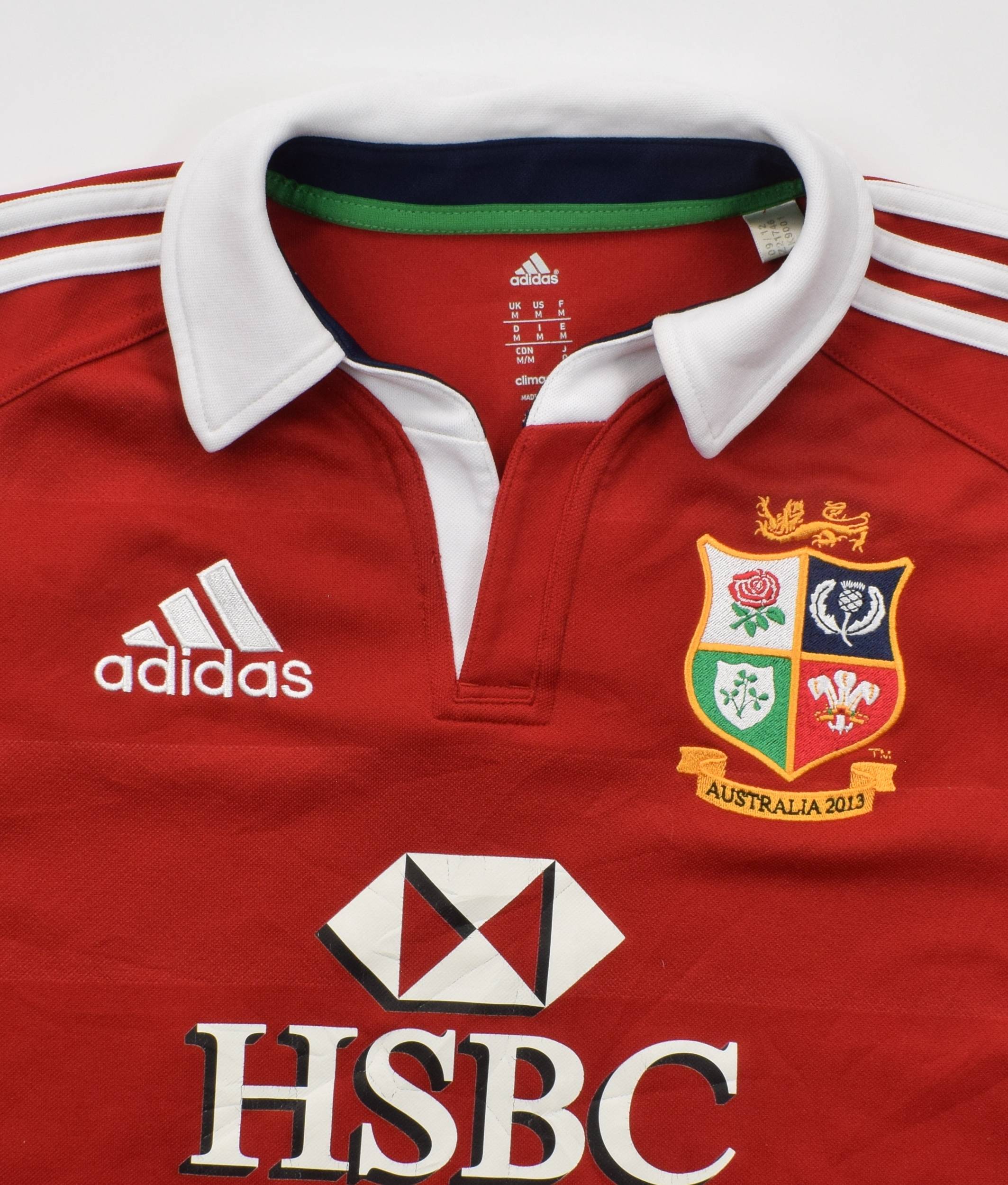 BRITISH AND IRISH LIONS RUGBY SHIRT M Rugby/ Rugby Union/ Tournaments Classic-Shirts