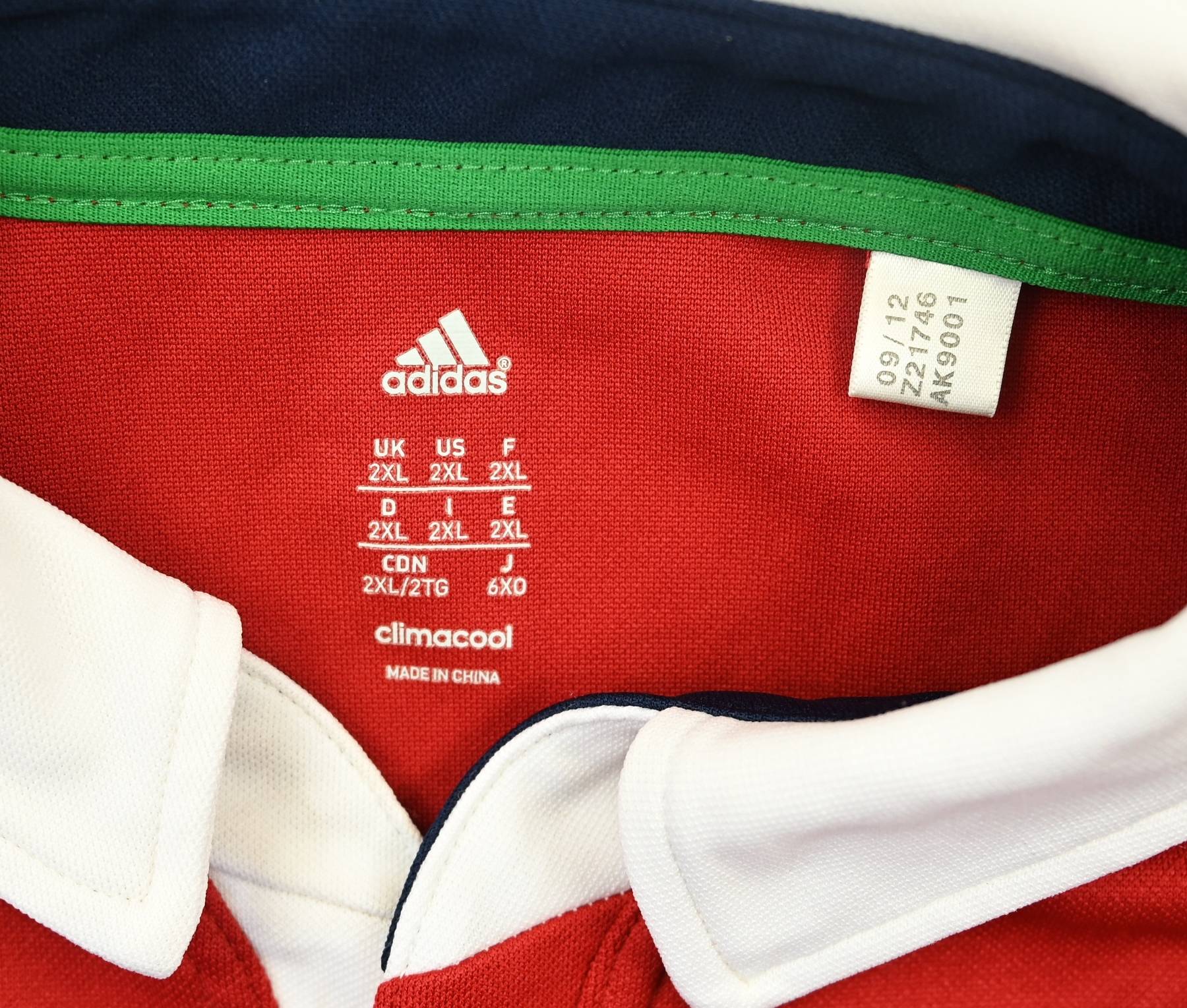 BRITISH AND IRISH LIONS RUGBY SHIRT XXL Rugby \ Rugby Union ...
