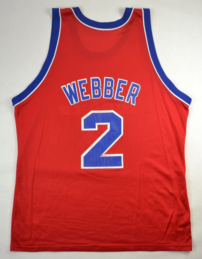 BULLETS NBA *WEBBER* CHAMPION SHIRT L Other \ Basketball | Classic ...