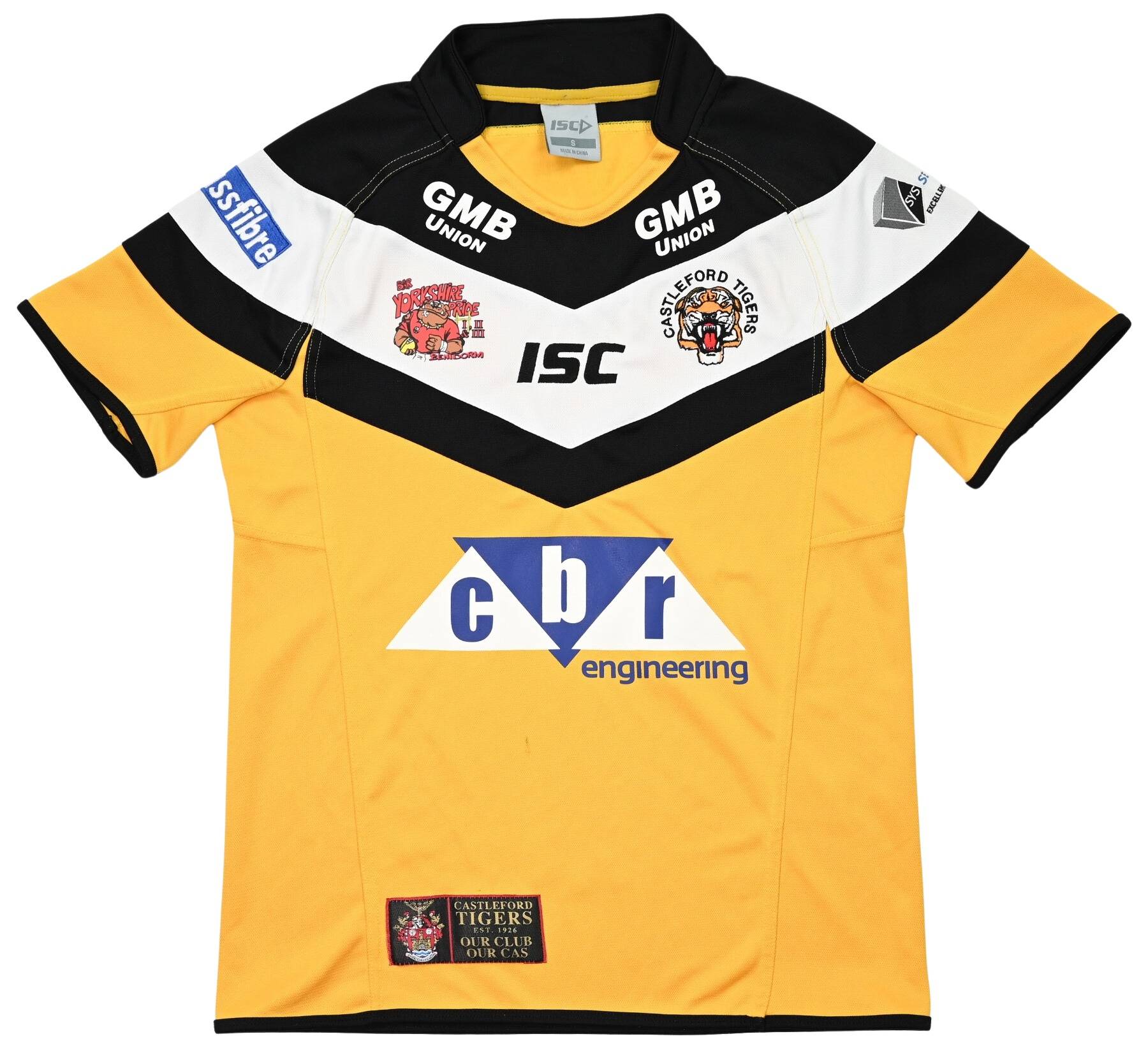 Castleford Tigers  Rugby League Jerseys