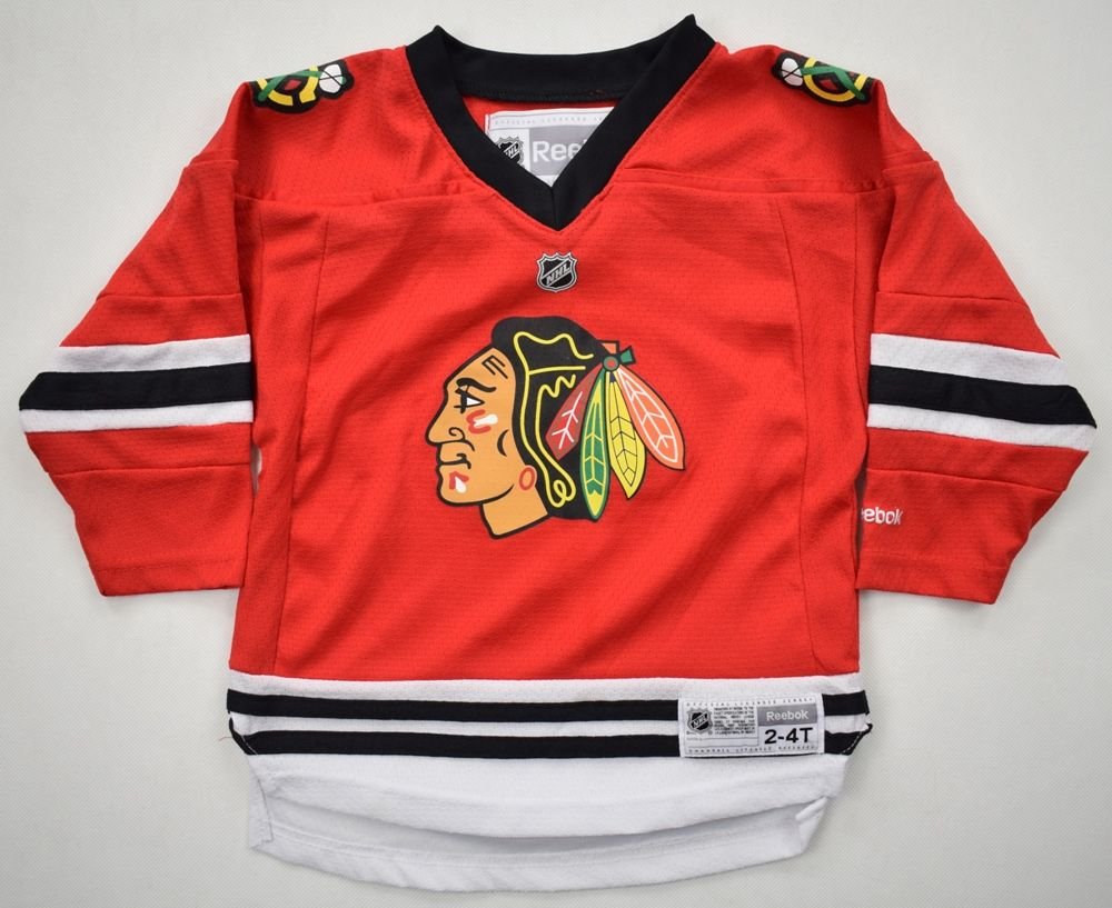 Streetwear REEBOK Chicago Blackhawks T-Shirt Indian Chief NHL Hockey | Size  L