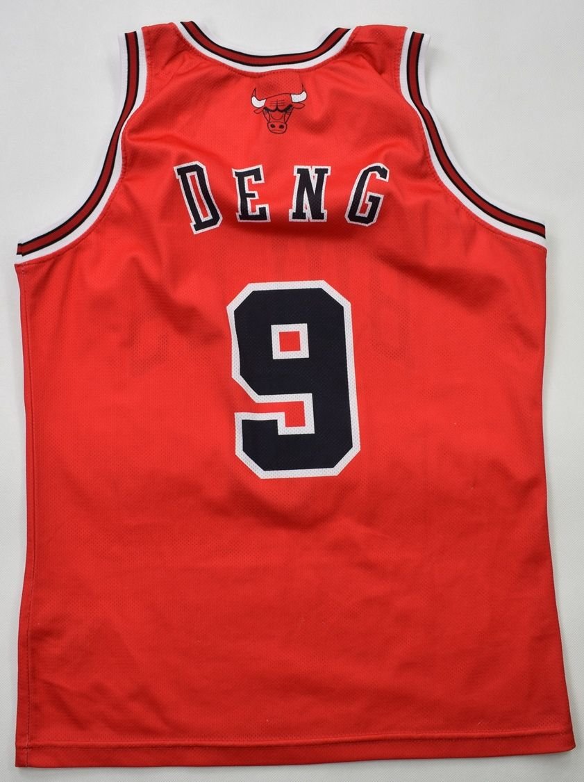 新品本物 Bulls Chicago NBA リーボック ゲームシャツ 9 DENG