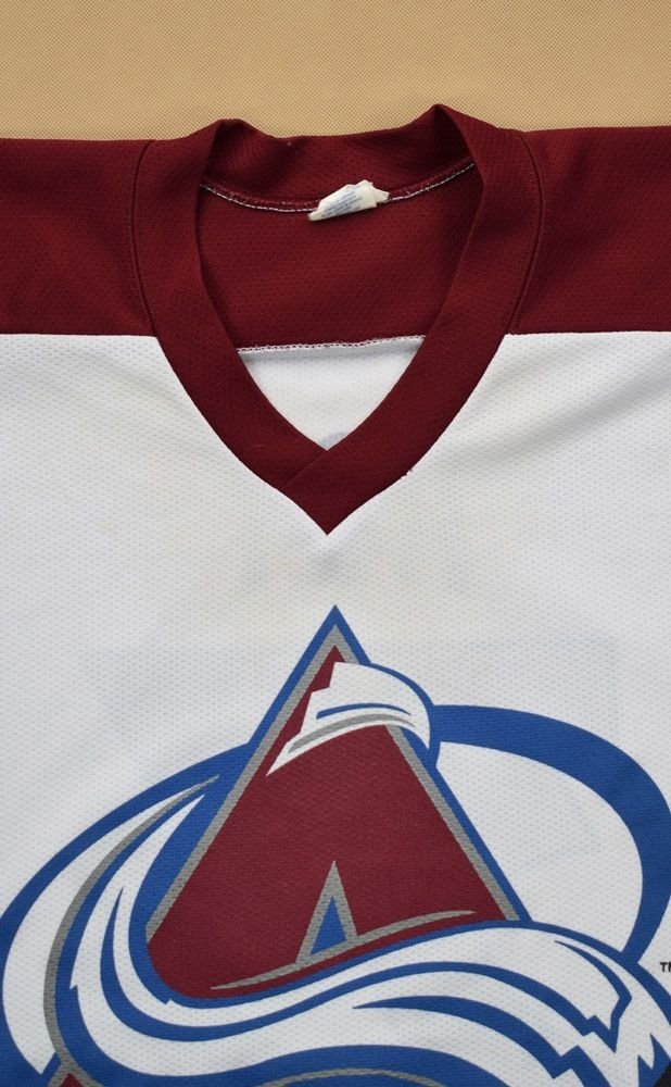 Vintage Starter NHL Colorado Avalanche Hockey Jersey Size. XL -   Israel