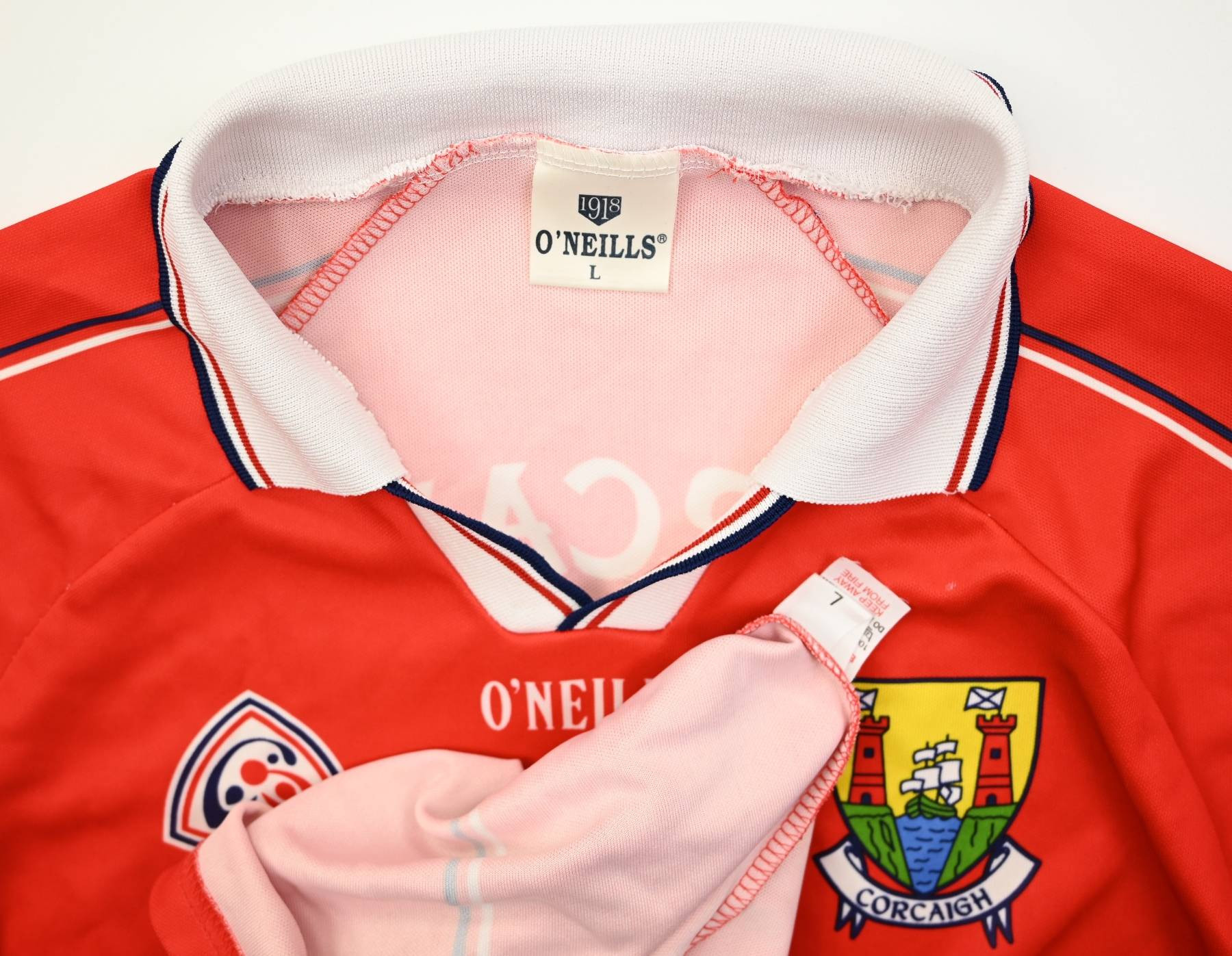 CORK GAA GAELIC SHIRT L Other Shirts \ Gaelic Sports New in Classic