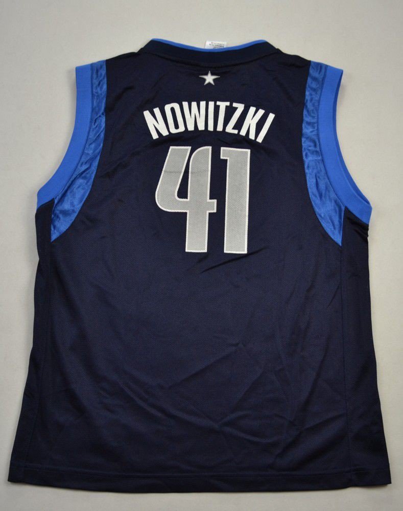 Dallas Mavericks NBA *Nowitzki* Reebok Shirt L. Boys