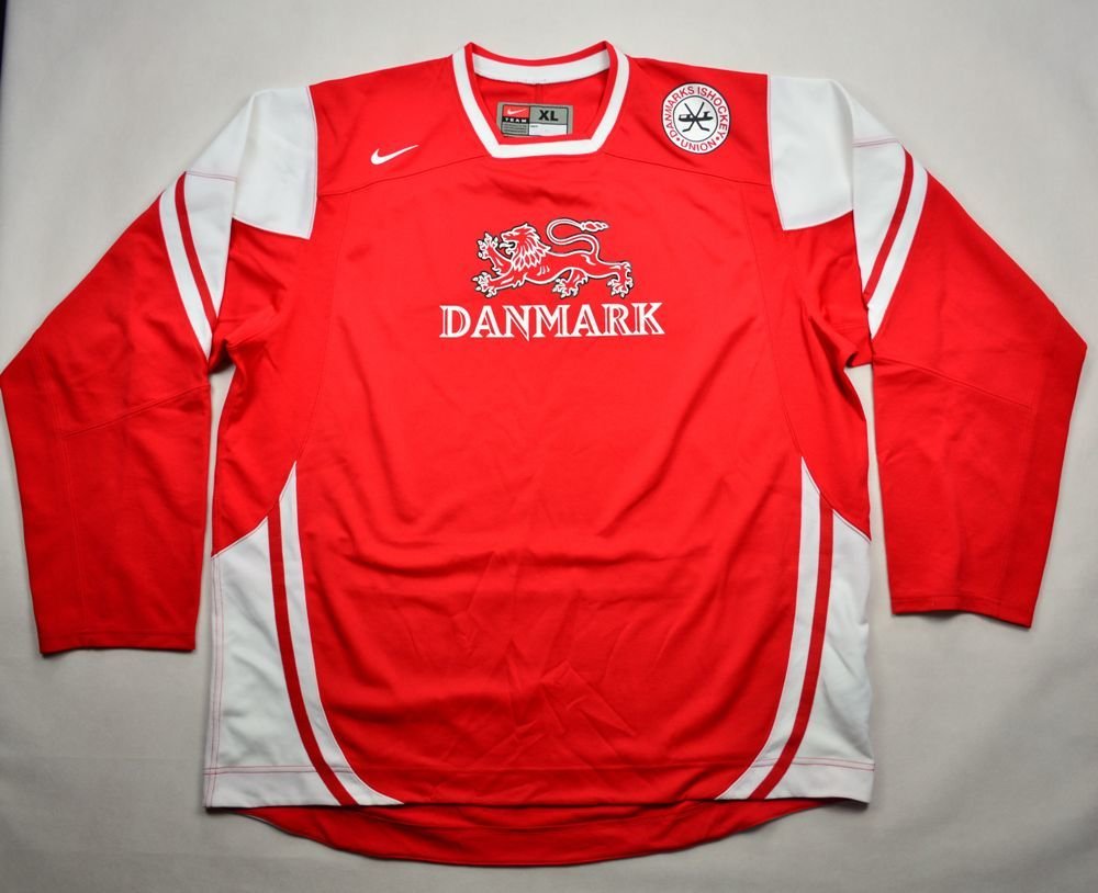 moverse infancia Descripción DENMARK HOCKEY NIKE SHIRT XL Other Shirts \ Hockey | Classic-Shirts.com
