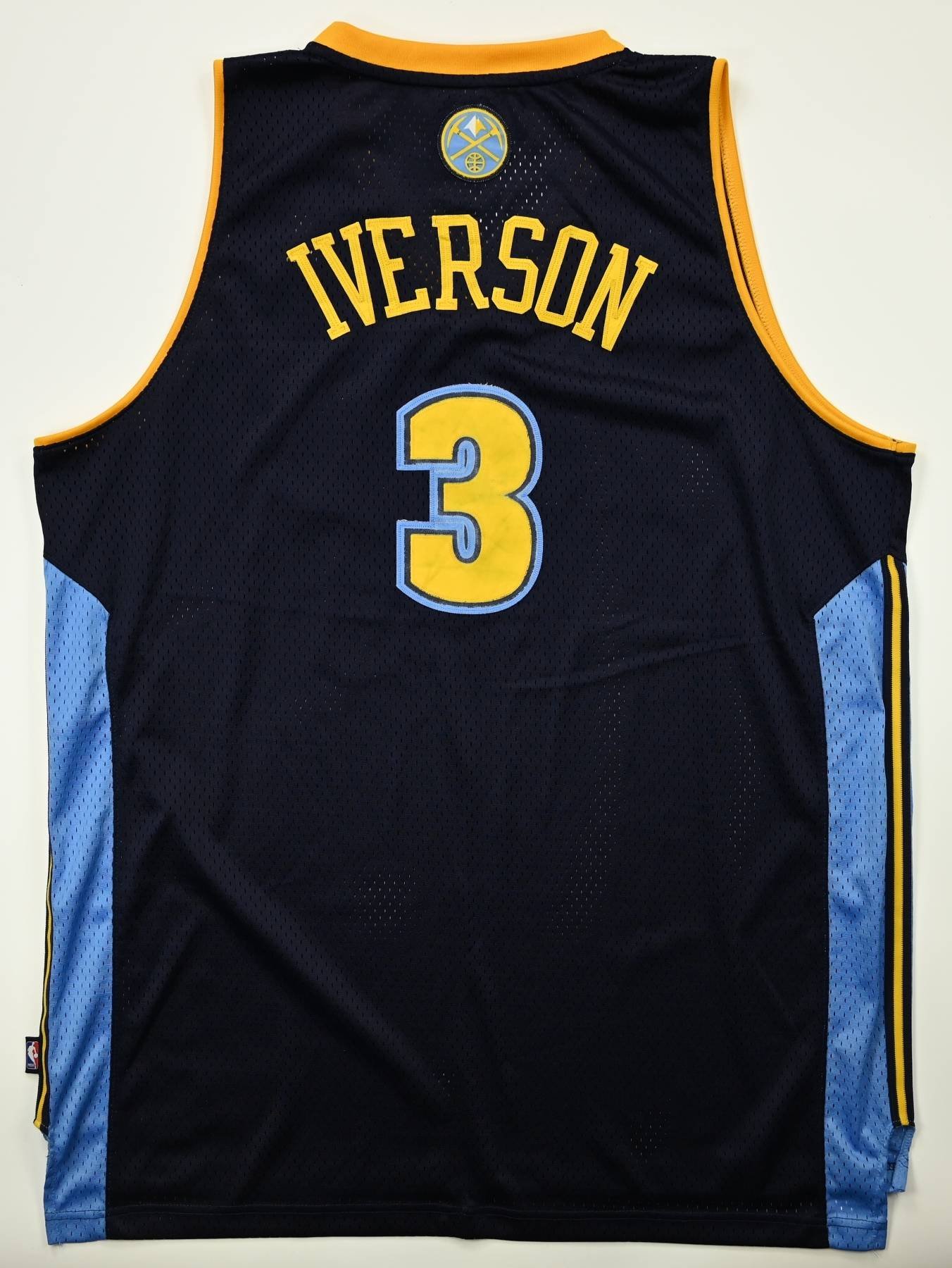 DENVER NUGGETS *IVERSON* NBA 2XL Other Shirts \ Basketball | Classic ...