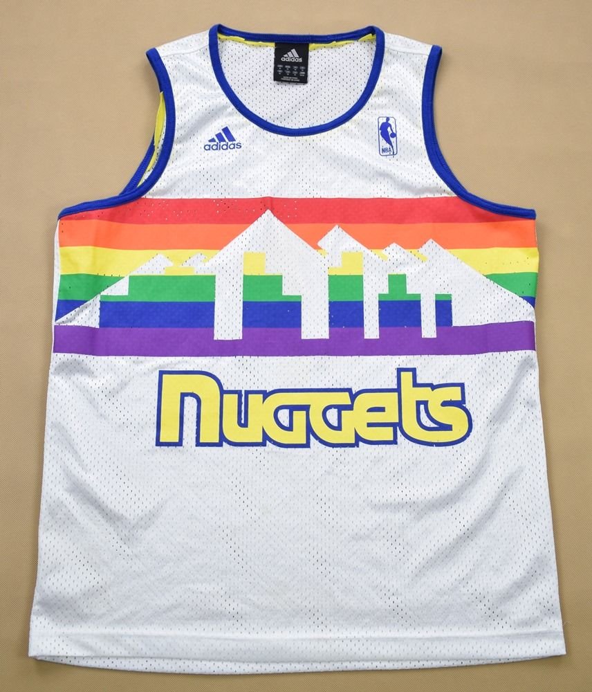 Welkom Ontmoedigd zijn Munching DENVER NUGGETS NBA ADIDAS SHIRT M Other Shirts \ Basketball |  Classic-Shirts.com