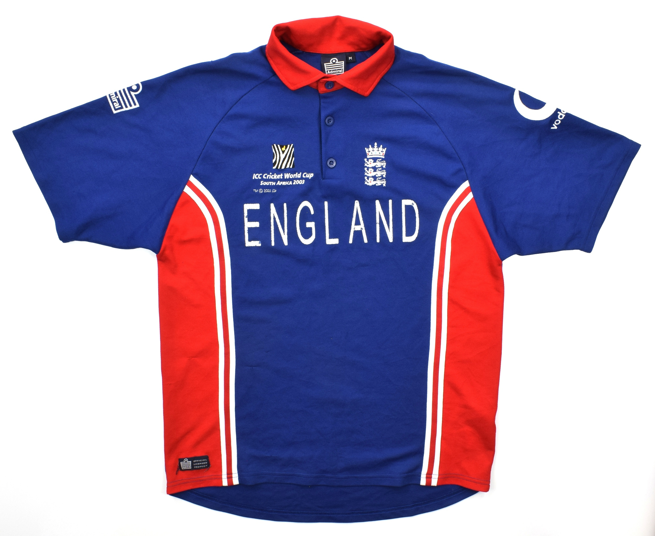 ENGLAND CRICKET ADMIRAL SHIRT M Other Shirts \ Cricket | Classic-Shirts.com