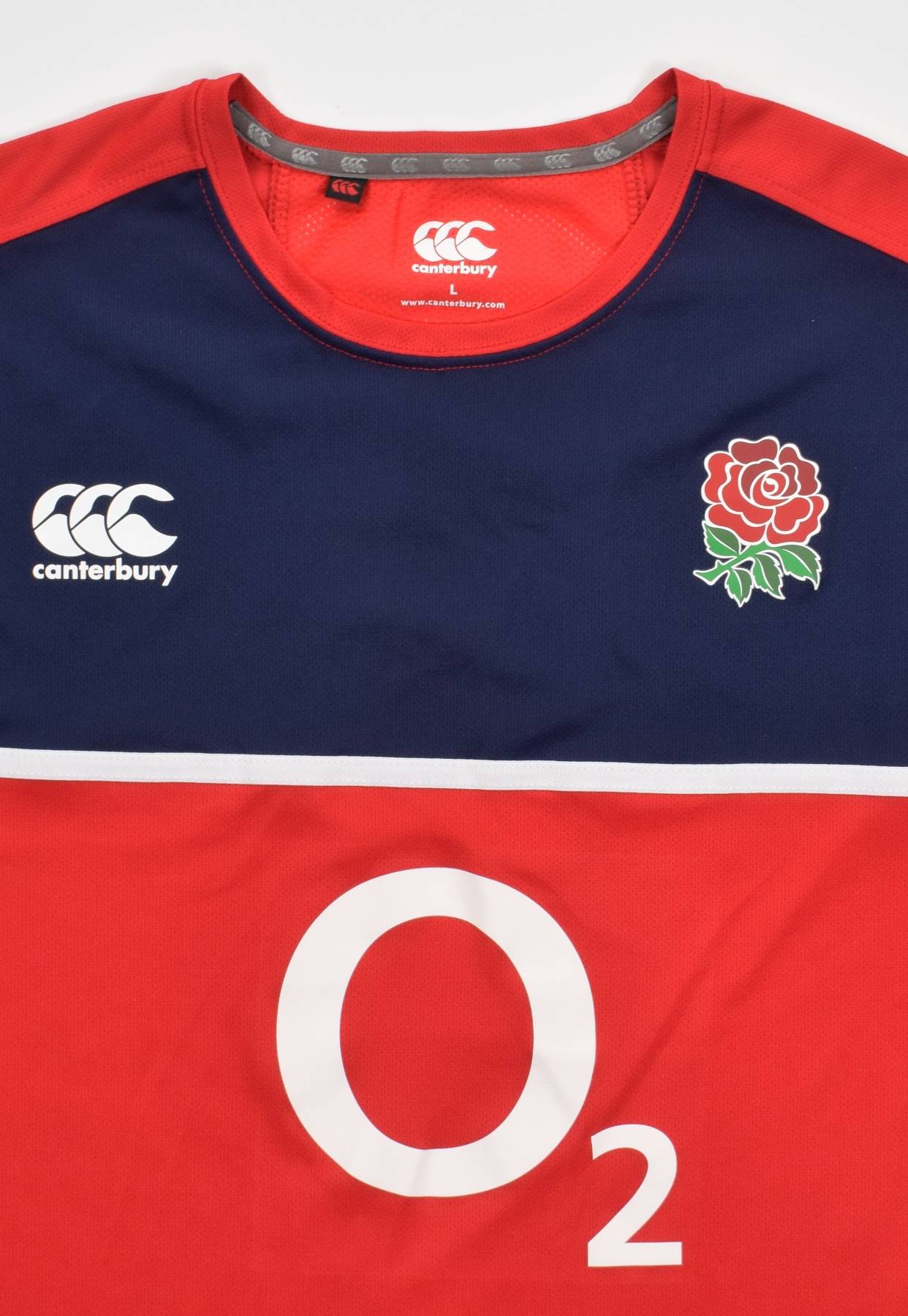 ENGLAND RUGBY CANTERBURY SHIRT L Rugby \ Rugby Union \ England ...