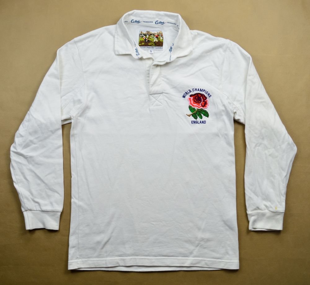 ENGLAND RUGBY COTTON TRADERS LONGSLEEVE SHIRT S Rugby \ Rugby Union ...