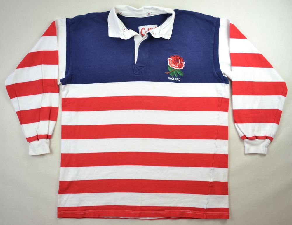 ENGLAND RUGBY COTTON TRADERS SHIRT L Rugby \ Rugby Union \ England ...
