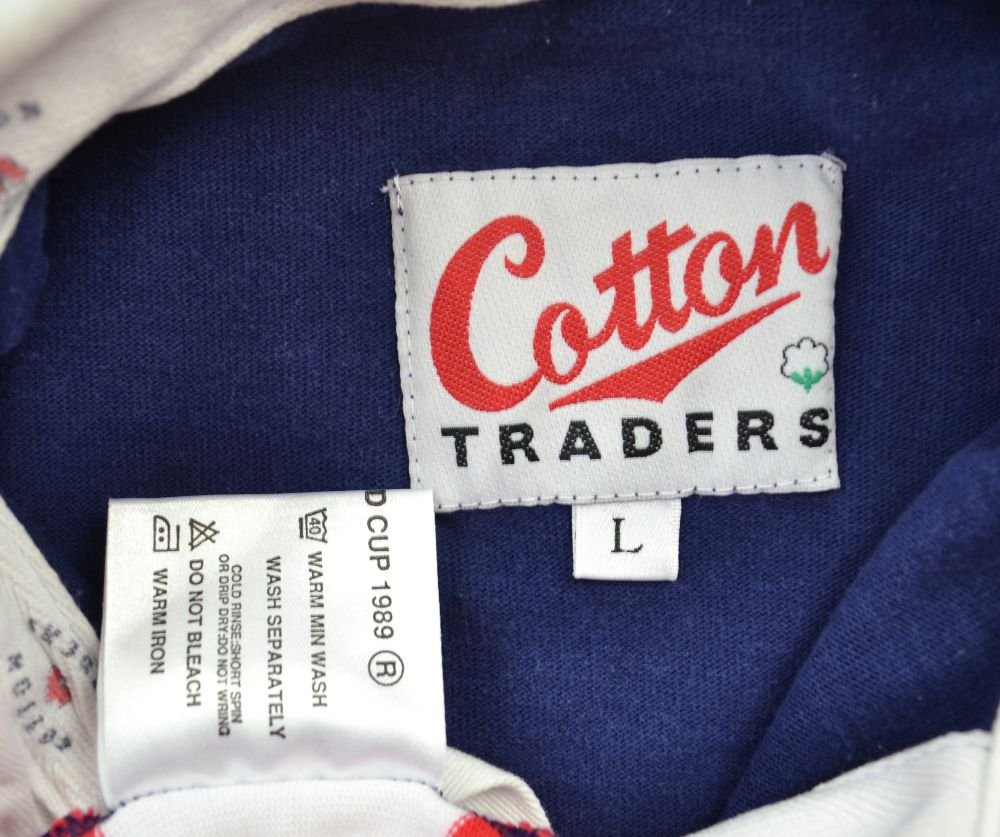 ENGLAND RUGBY COTTON TRADERS SHIRT L Rugby \ Rugby Union \ England