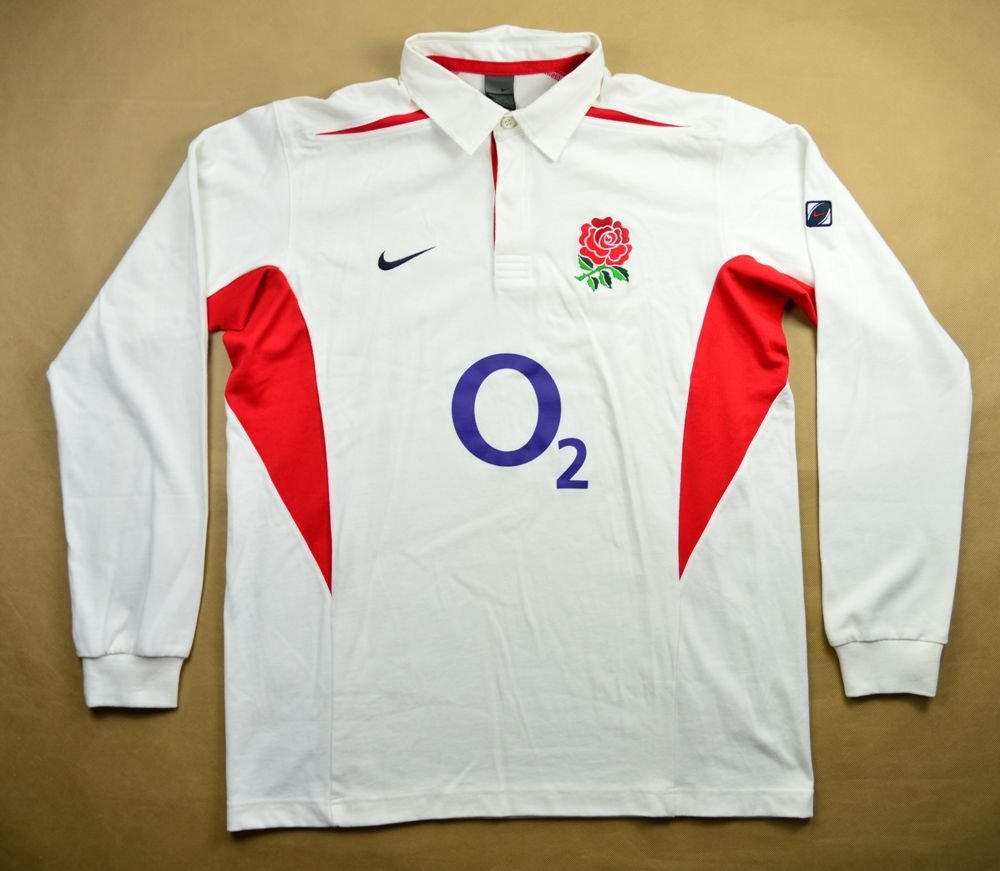 ENGLAND RUGBY NIKE LONGSEEVE SHIRT XL Rugby \ Rugby Union \ England ...