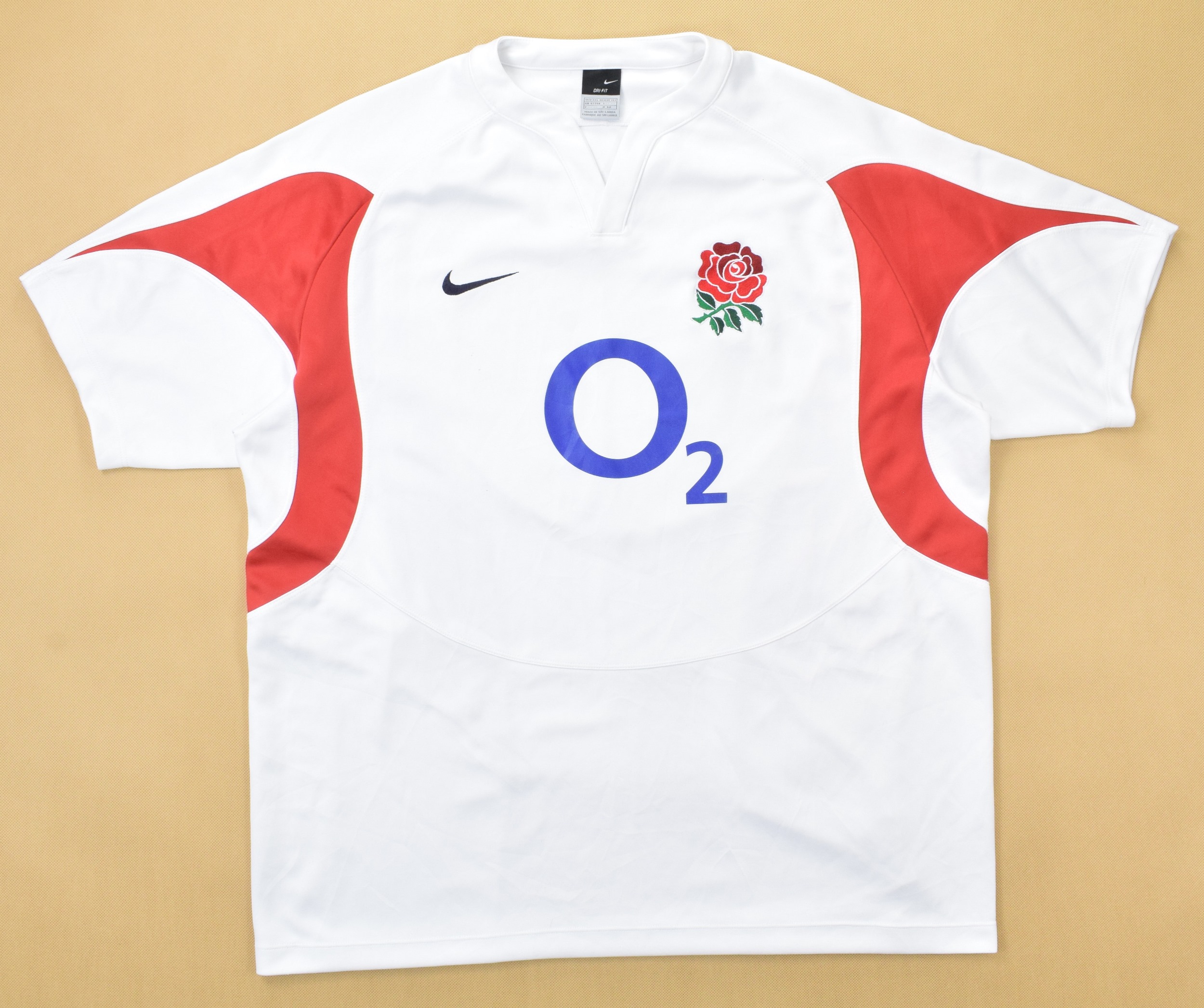 Para exponer huella dactilar carbón ENGLAND RUGBY NIKE SHIRT XXL Rugby \ Rugby Union \ England | Classic-Shirts .com