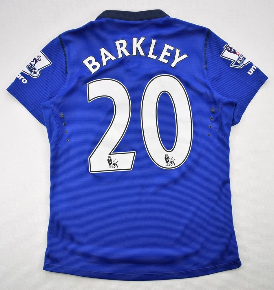 2011/12 Everton 3rd Premier League Football Shirt Barkley #20