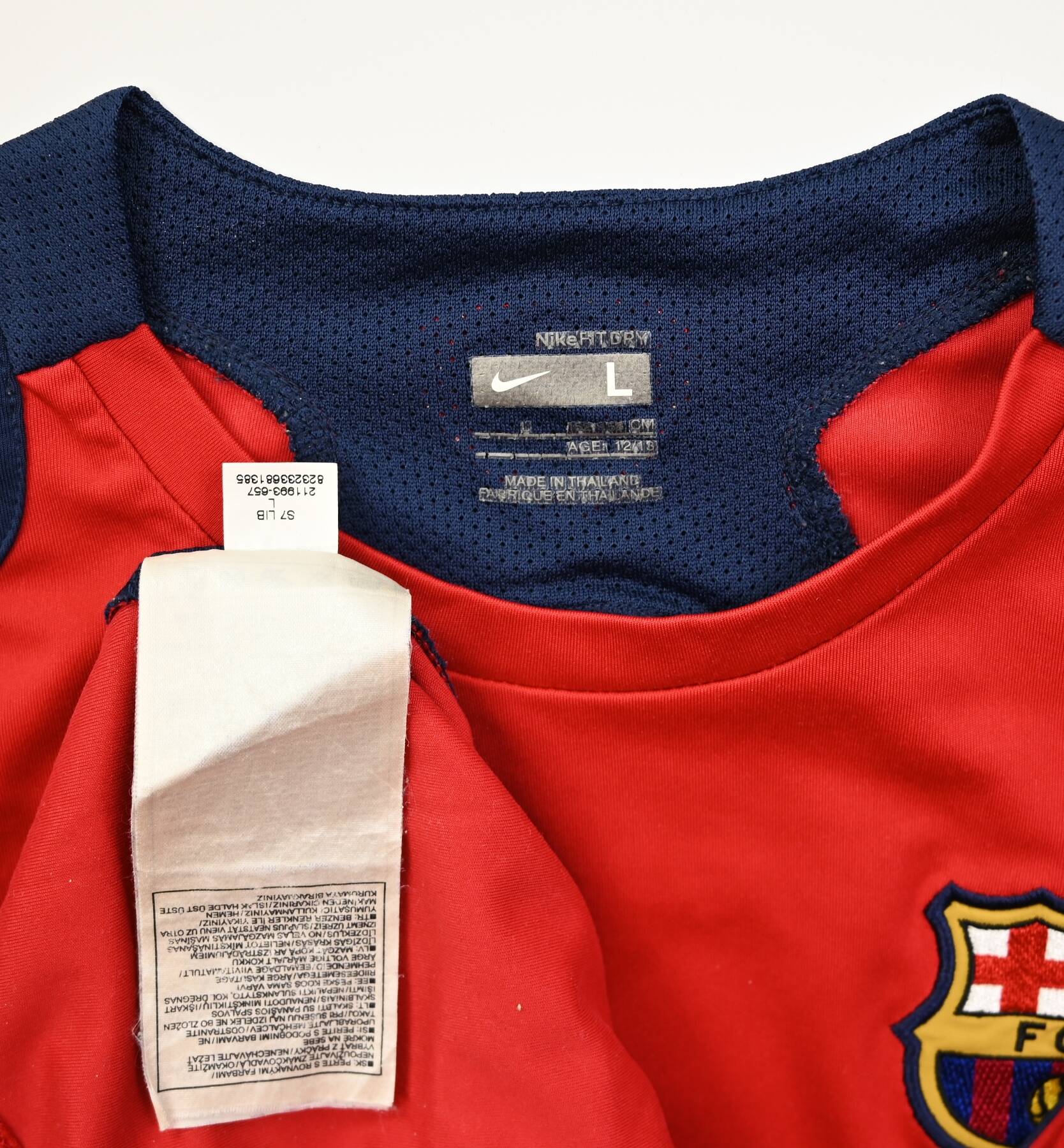 FC BARCELONA SHIRT L. BOYS Football / Soccer \ European Clubs \ Spanish ...