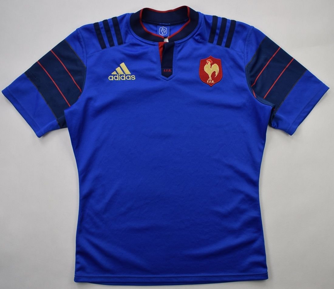 FRANCE RUGBY ADIDAS SHIRT L Rugby \ Rugby Union France | Classic-Shirts.com