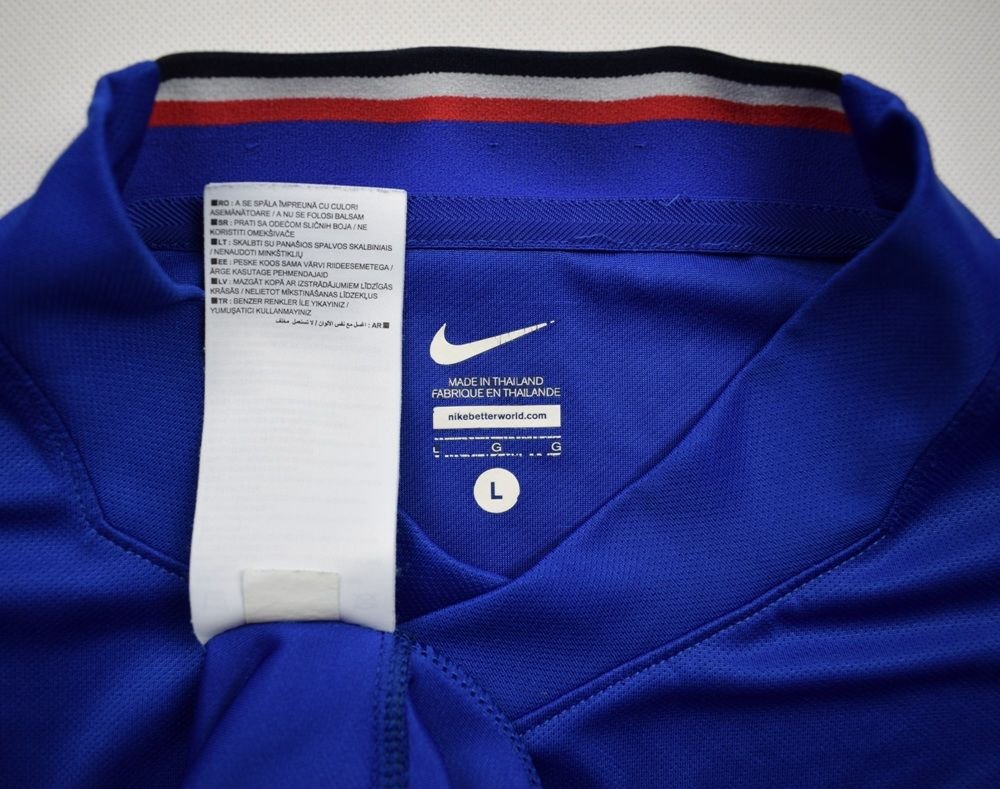 FRANCE RUGBY NIKE SHIRT L Rugby \ Rugby Union \ France | Classic-Shirts.com