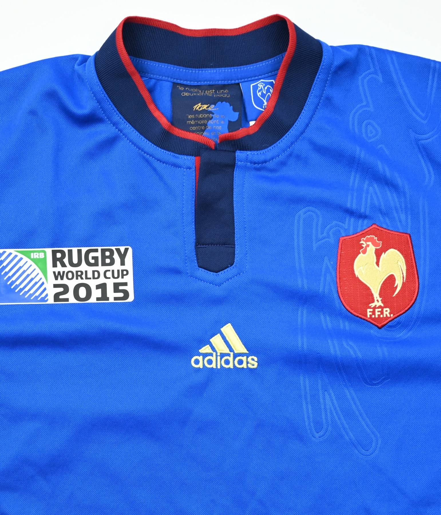 FRANCE RUGBY SHIRT L Rugby \ Rugby Union \ France | Classic-Shirts.com