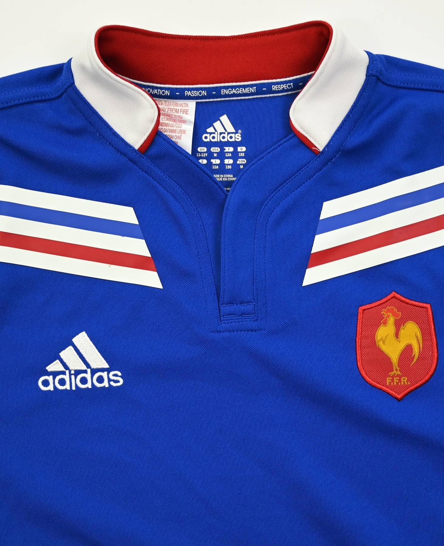 FRANCE RUGBY SHIRT M. BOYS Rugby \ Rugby Union \ France | Classic ...
