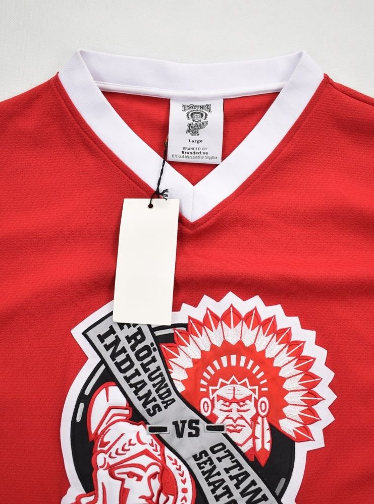 Frolunda Indians Vs Ottawa Senators Official Shirt L