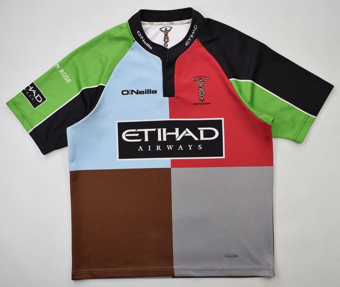 HARLEQUINS RUGBY SHIRT L Rugby \ Rugby Union \ Harlequins | Classic ...