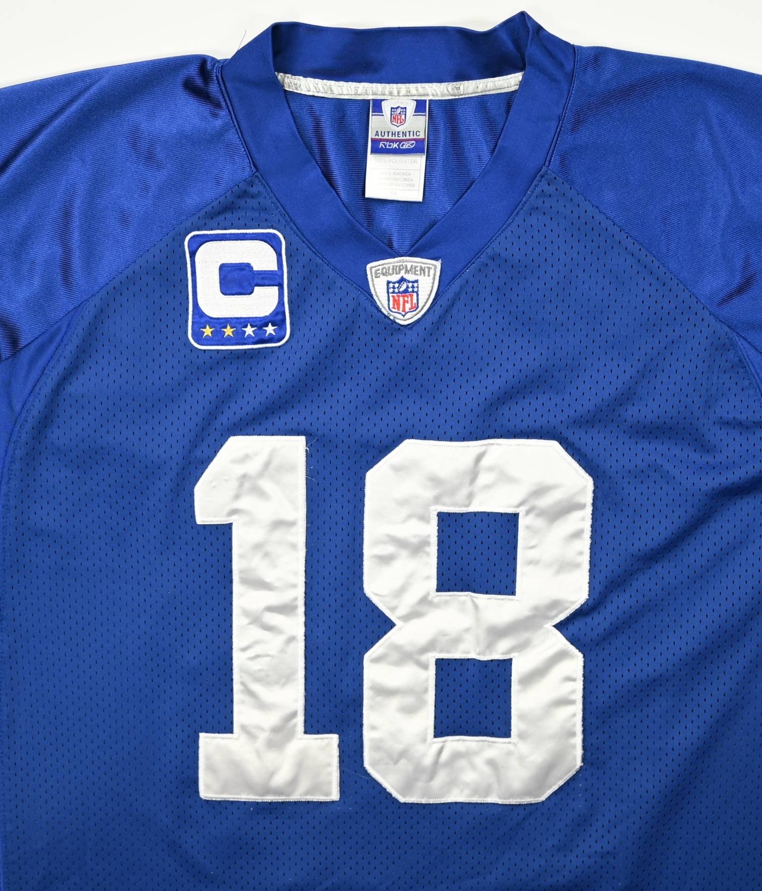 Reebok, Shirts, Indianapolis Colts Authentic Onfield Nfl Jersey