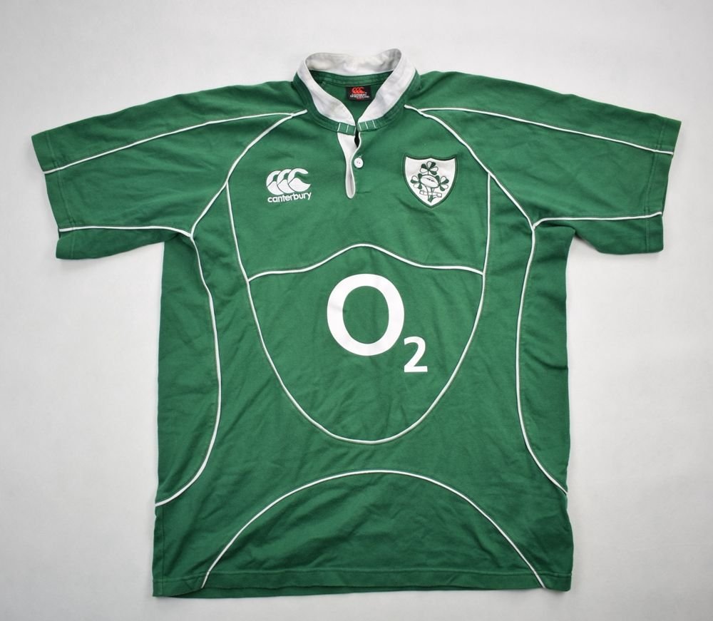 IRELAND RUGBY CANTERBURY SHIRT L Rugby \ Rugby Union \ Ireland ...